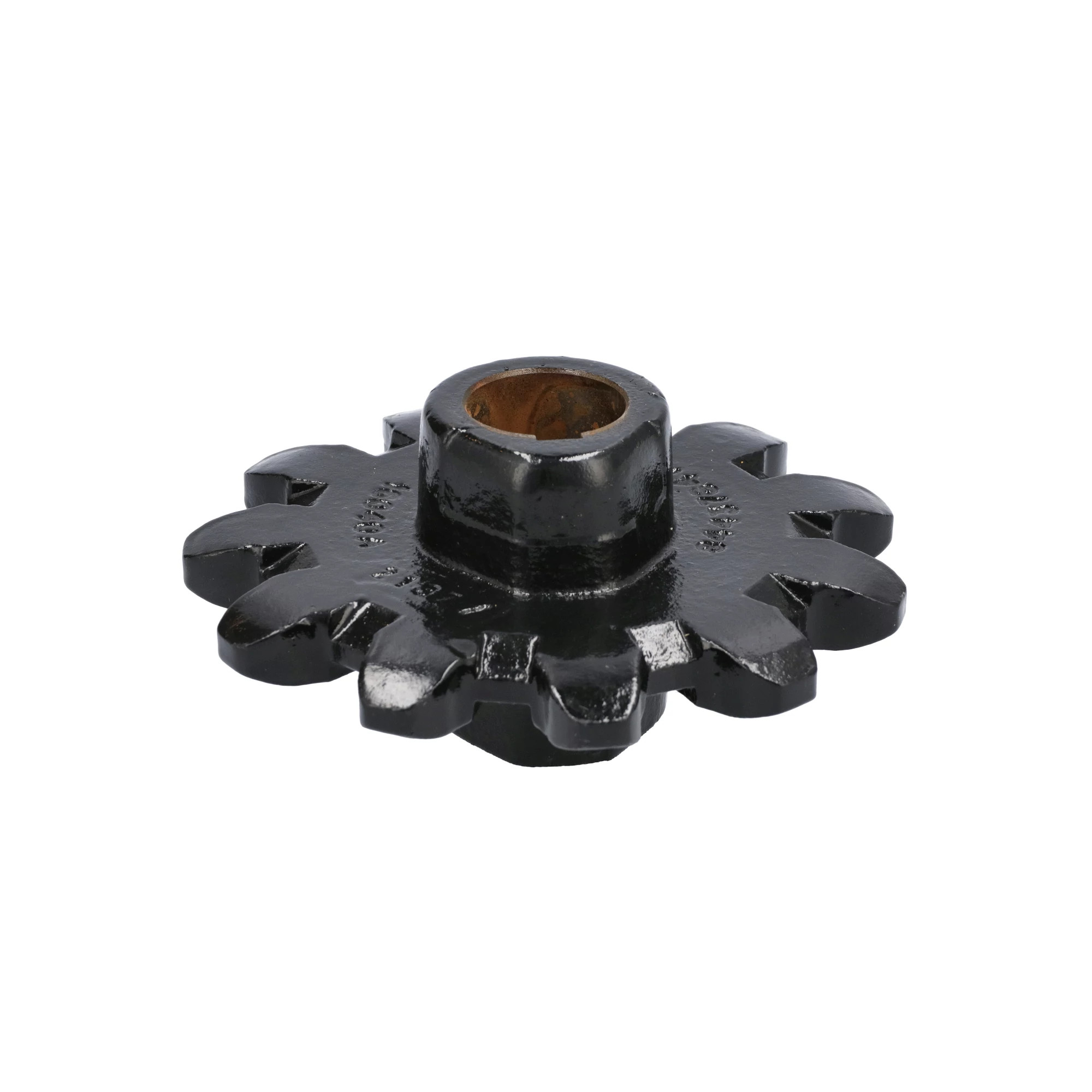 Roda dentada acionada do elevador de grãos - 11 dentes - 38,6 mm DI x 74 mm A