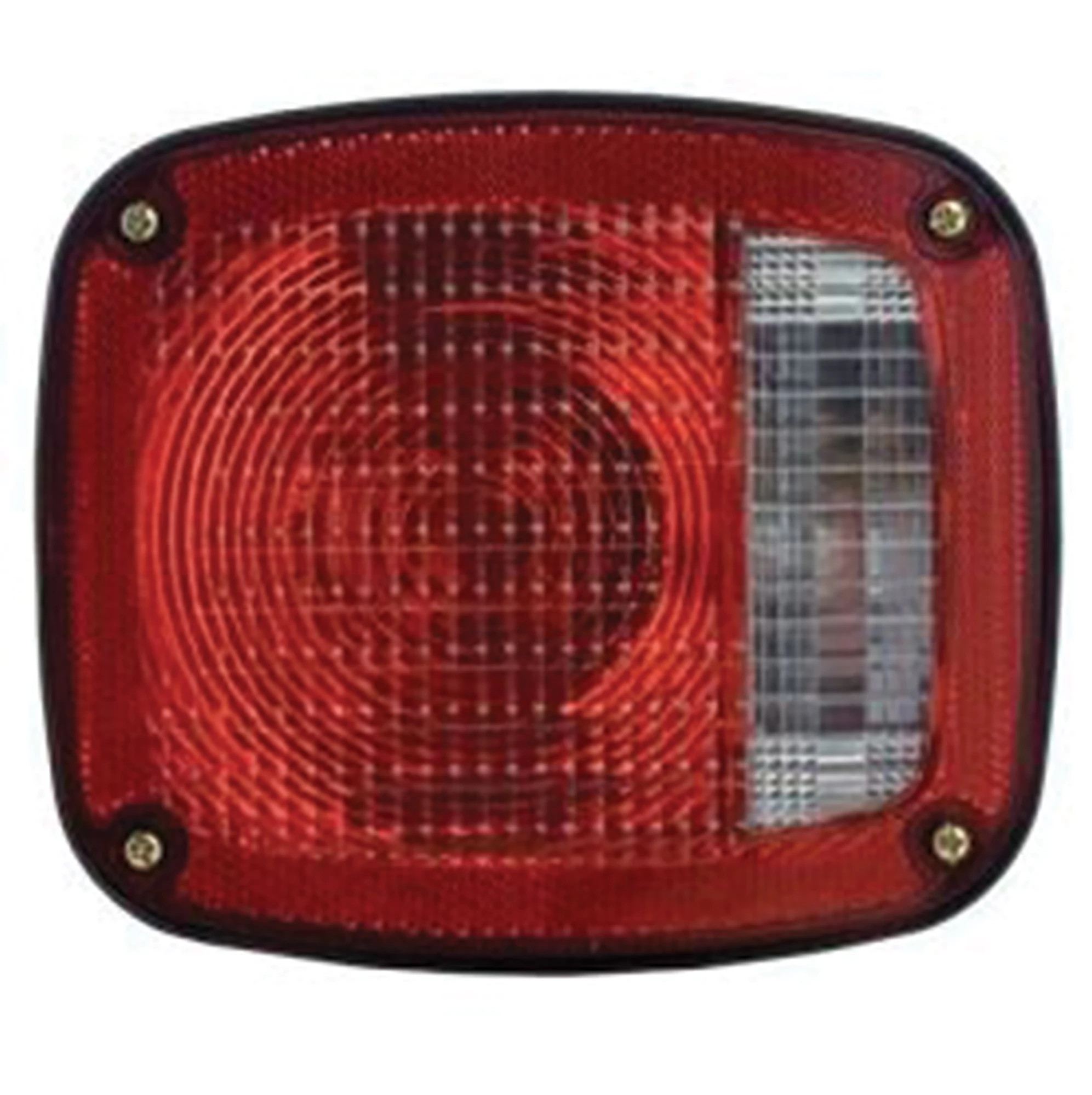 Trailer Tail Light - Red with Turn - Brake and Reverse Indicator - 6 3/4" x 6 1/4" - 157079FP
