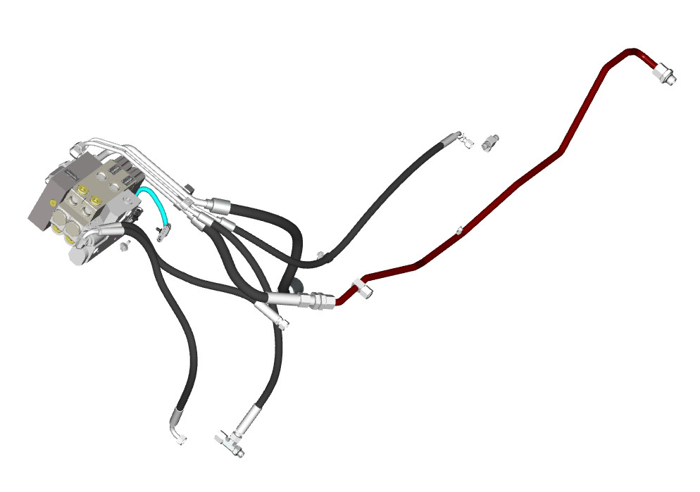 Distributori idraulici ventrali elettronici - 2 pezzi | STEYR | EU | IT