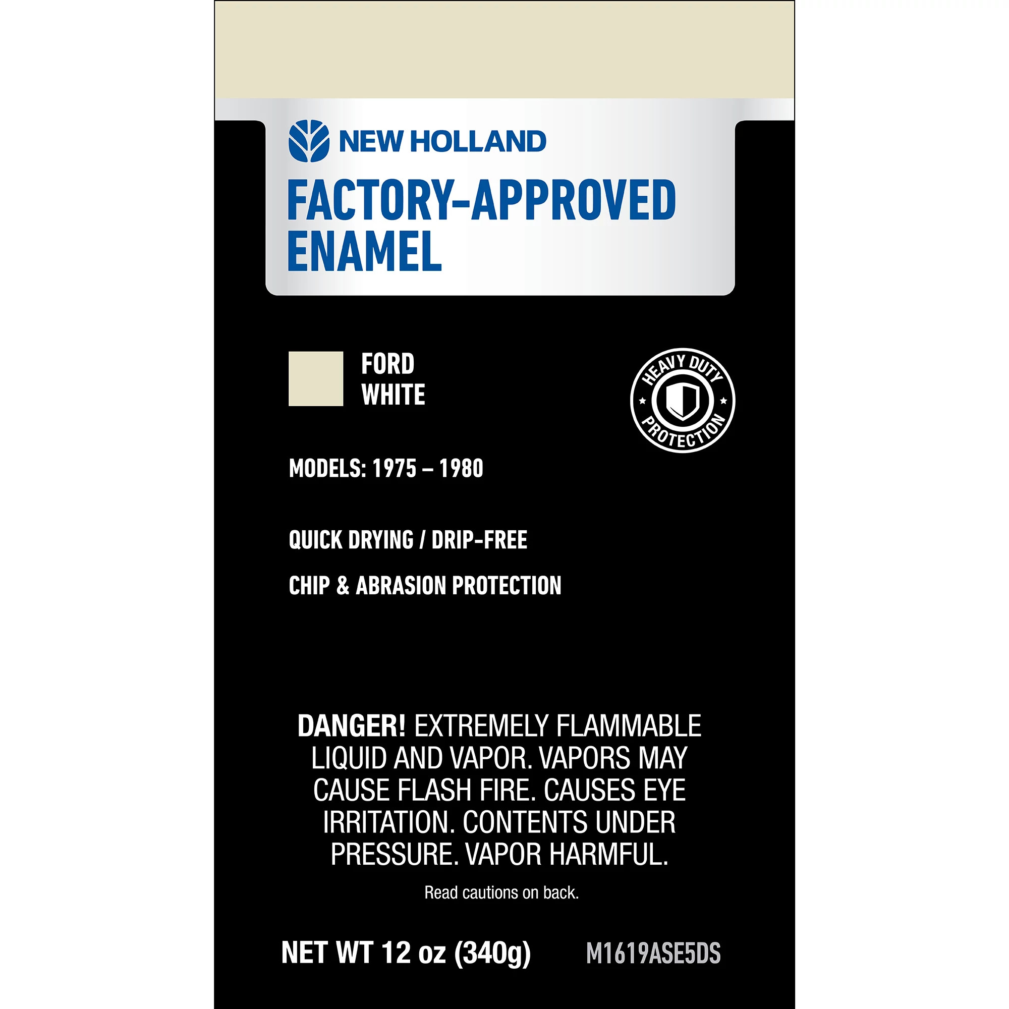 White Enamel Paint - 12 oz/340 g Spray Can | NEWHOLLANDCE | CA | EN