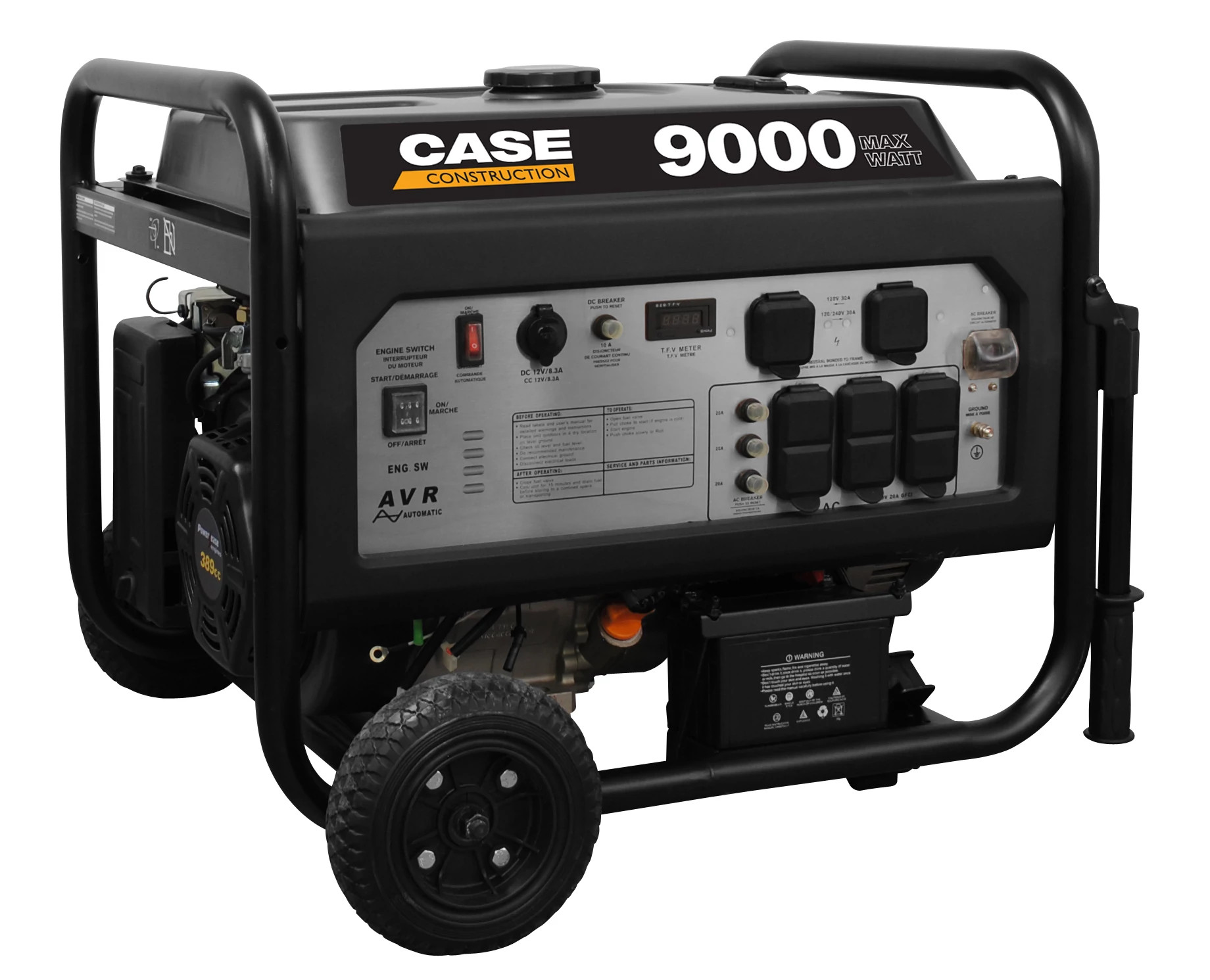 9,000-Watt Powerease Generator - MCCE9000ERC