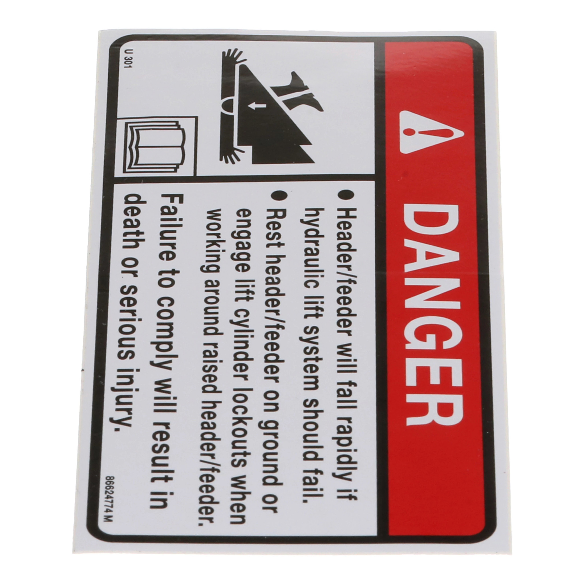 AUTOCOLLANT DANGER | MILLER | CA | FR