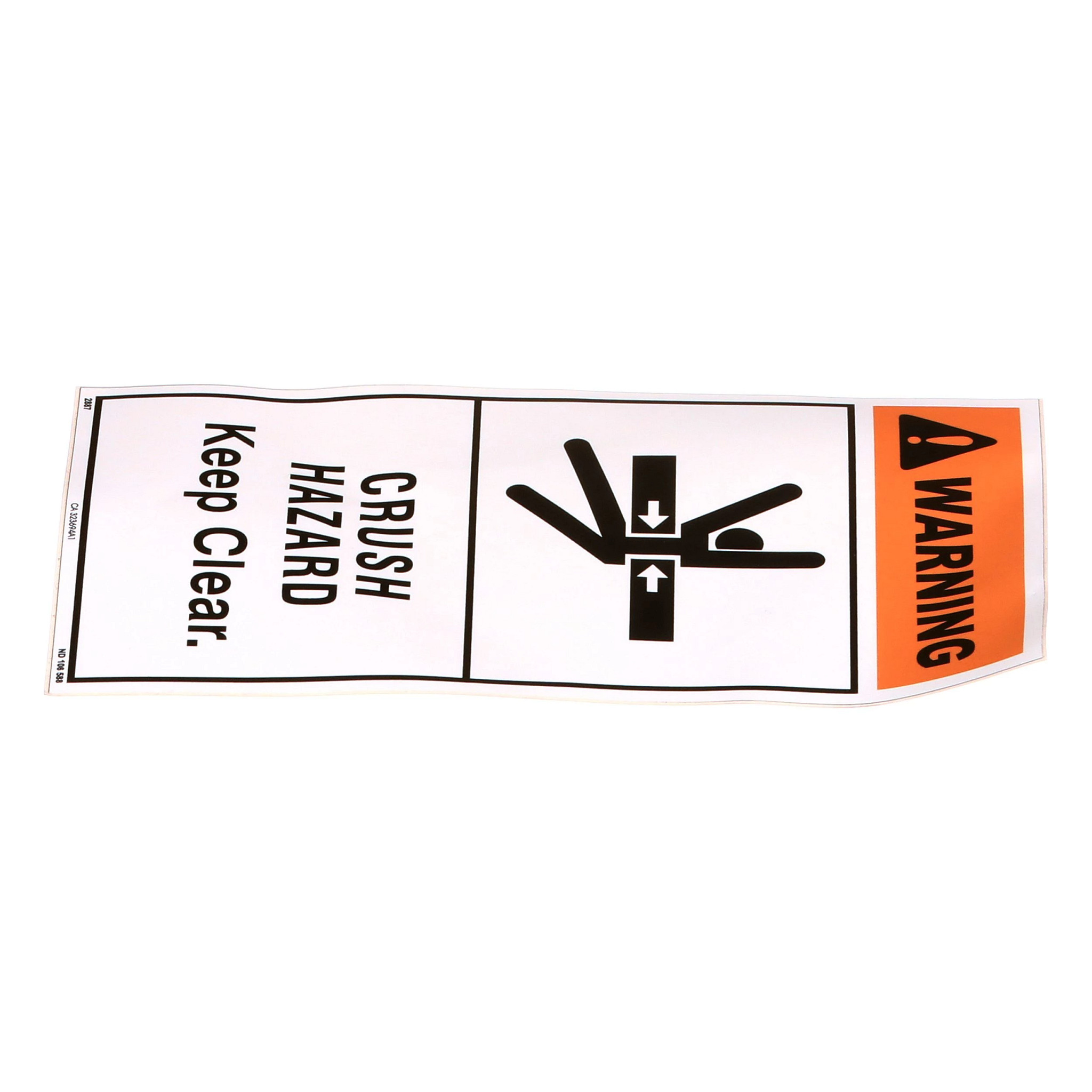 WARNING DECAL | CASECE | US | EN