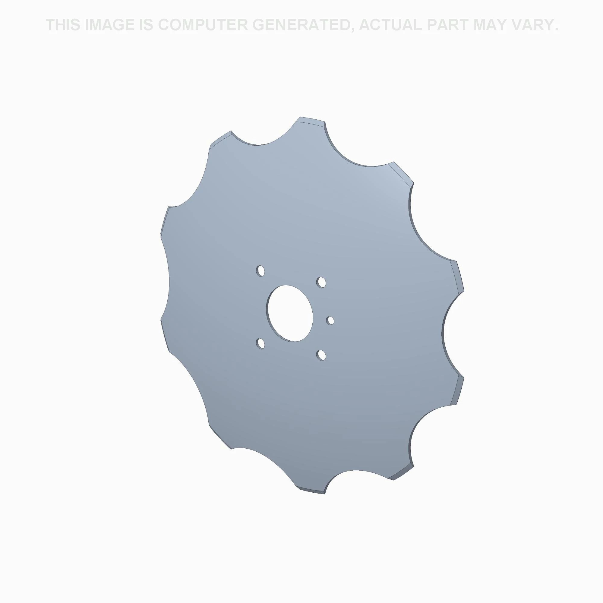 Earth Metal® Full Concavity Notched Disk - 12'' x 2.5mm | NEWHOLLANDAG | US | EN