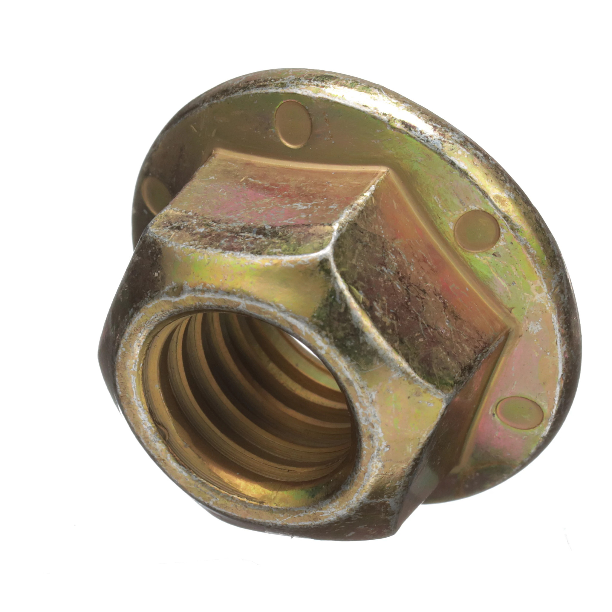 Porca sextavada com flange - Torque predominante - 1/2