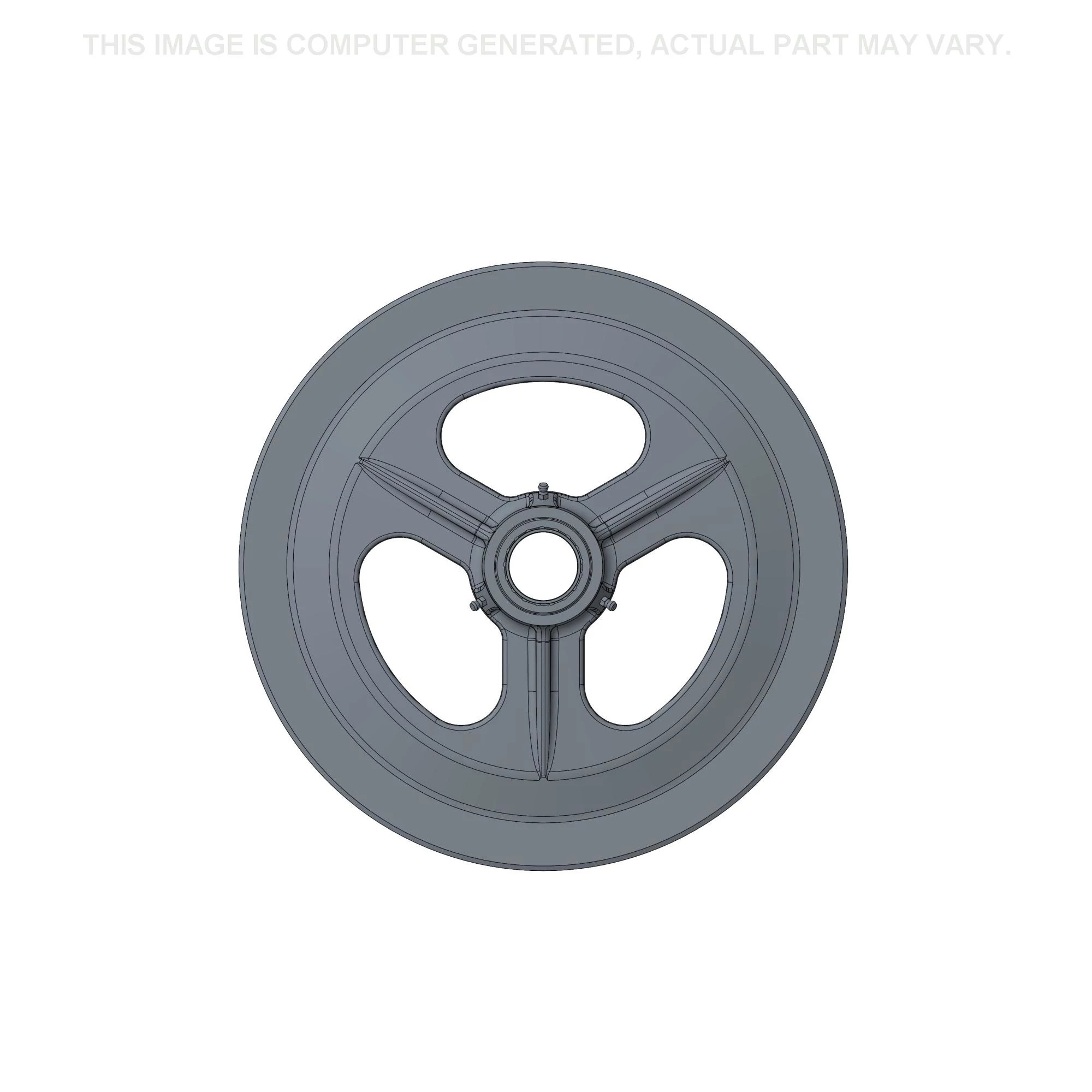 Disco da polia do variador - 50 mm DI x 445 mm DE x 136 mm C