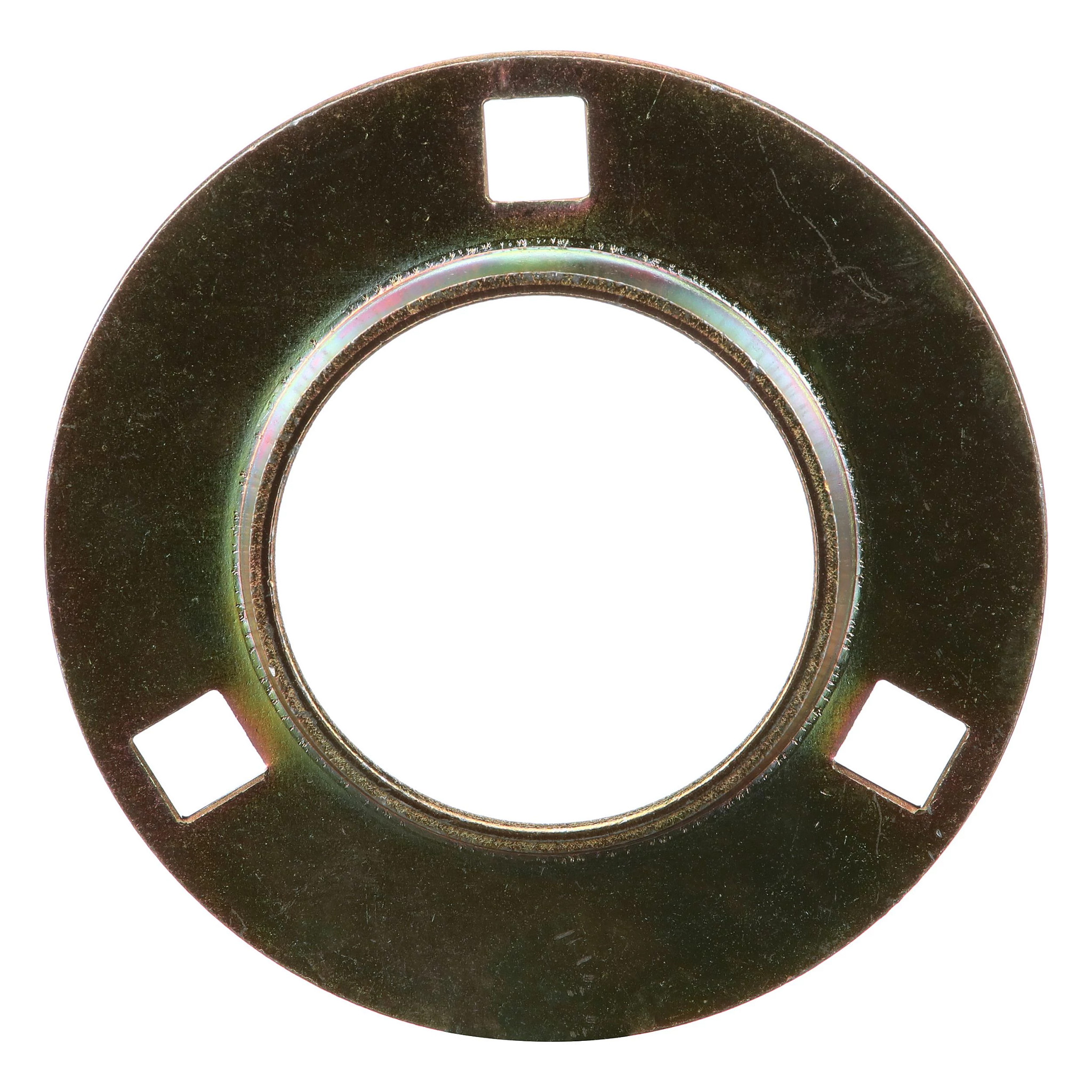Flange para rolamento - zincado - 62 mm DI x 112 mm DE x 11 mm L