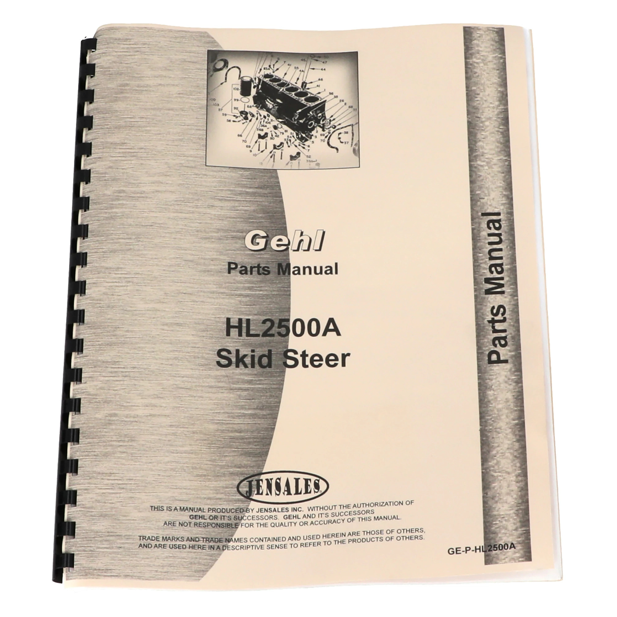 Parts Manual for Gehl Skid Steer Loader HL2500A | NEWHOLLANDAG | US | EN