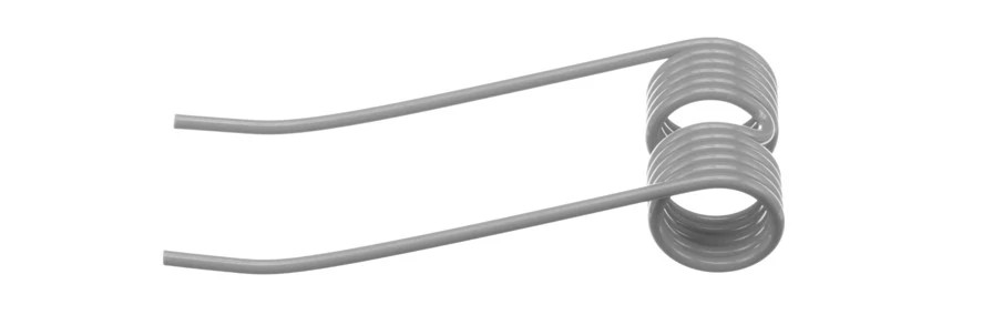 Dente de pick-up - Amarelo - 186,5 mm C - 71 mm L - 4,8 mm D