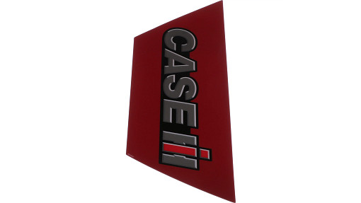 Case IH New Style Raised Vinyl Decal – Multi-Color Rectangle Tractor Sticker