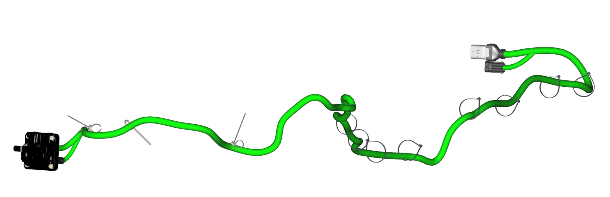 Soquete montado no FHPL para conexão ISOBUS