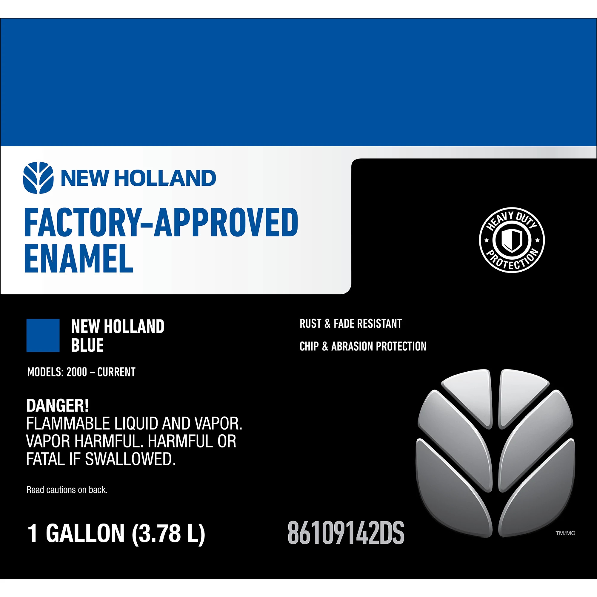 Blue Enamel Paint - 1 Gal./3.784 L Can | CASECE | US | EN