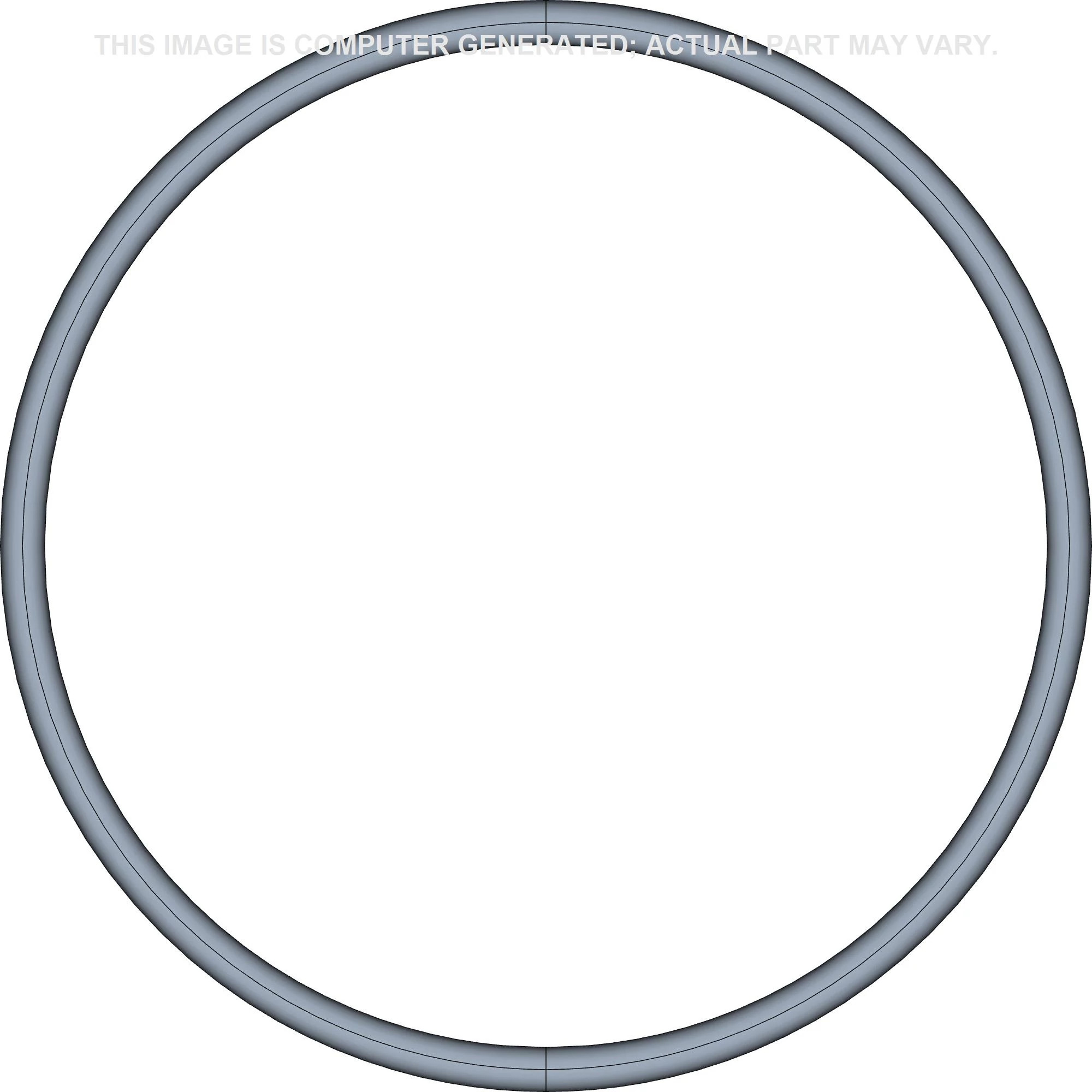 Anel O-ring - 58,42 mm DI x 63,65 mm DE x 2,61 mm espessura