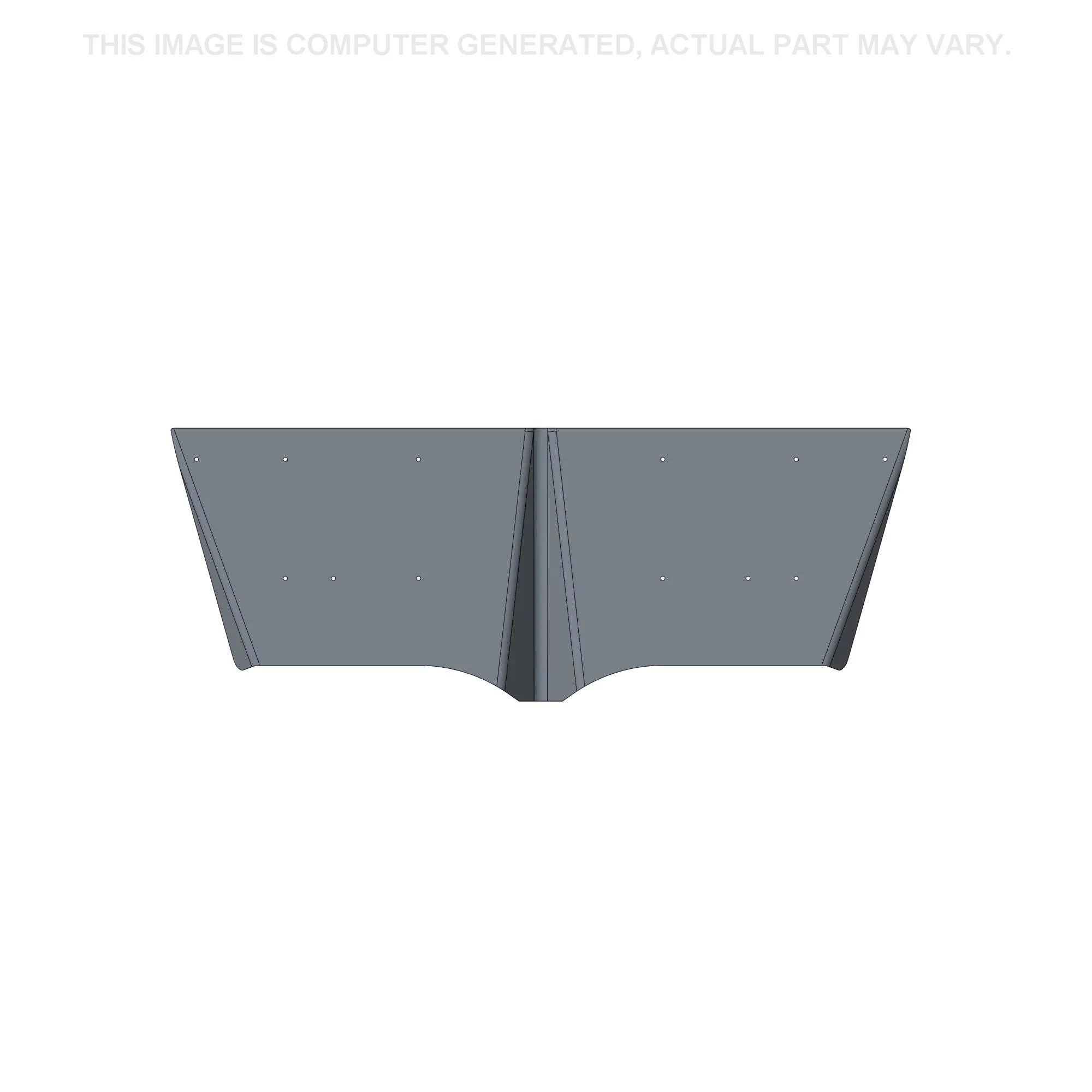 Conjunto do cárter - 1665 mm C x 1228 mm A x 70 mm espessura