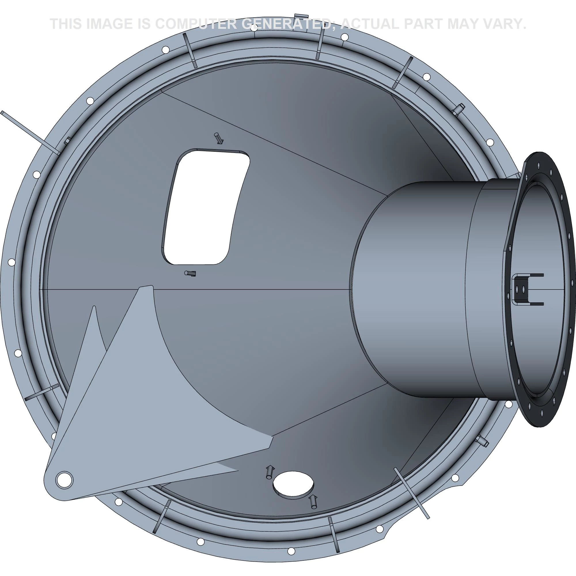 Cotovelo do tubo de descarga
