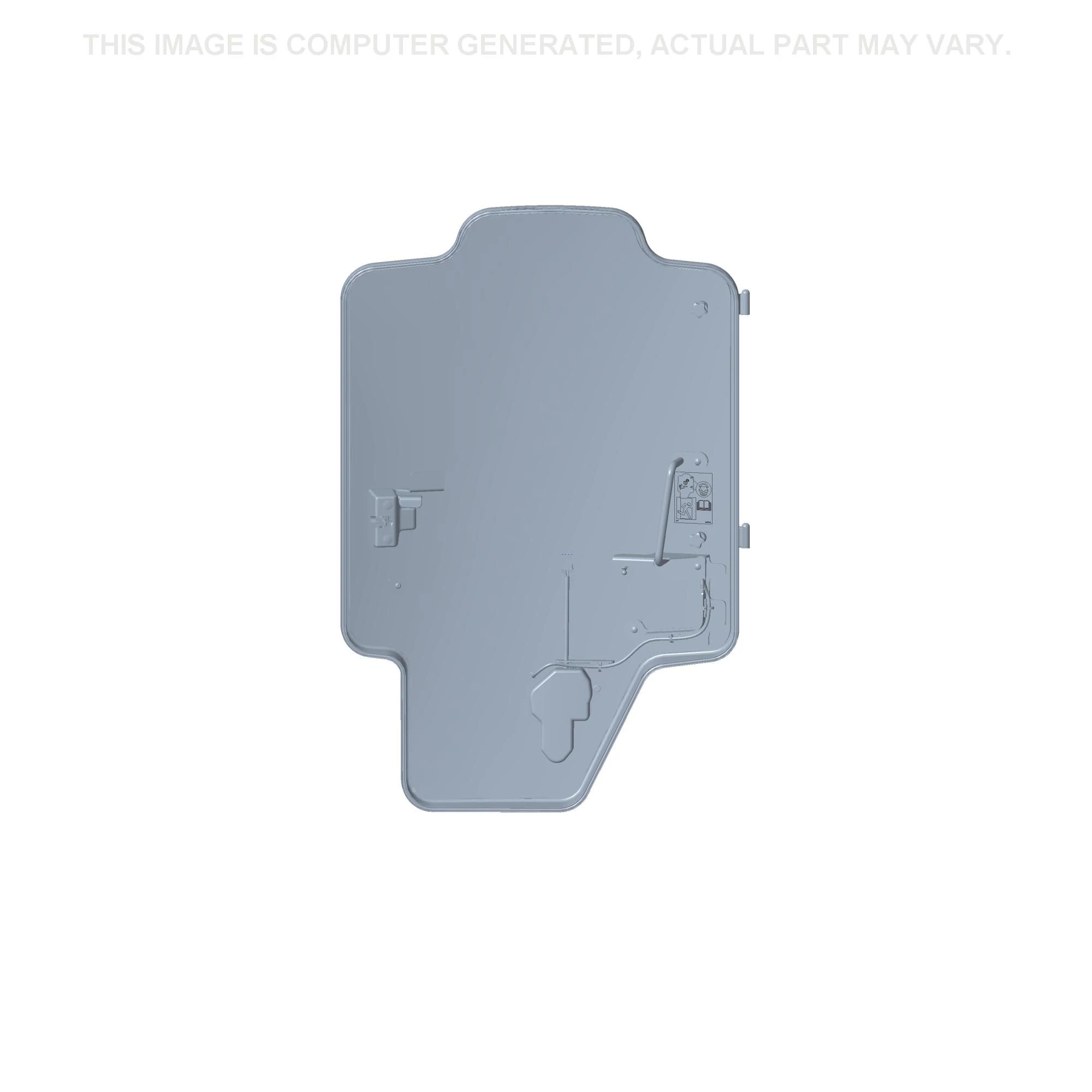 Vidro da porta da cabine