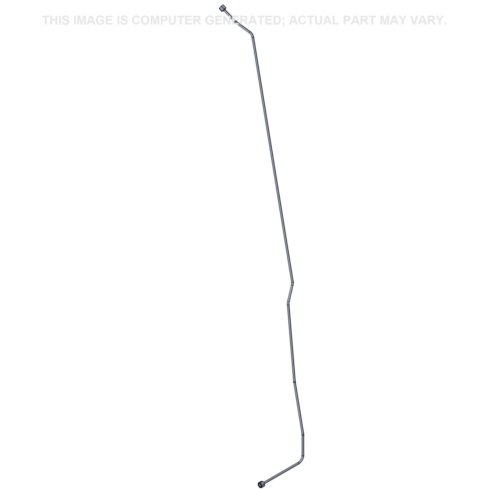 Steering Pump Tube - Upper Front - 0.375