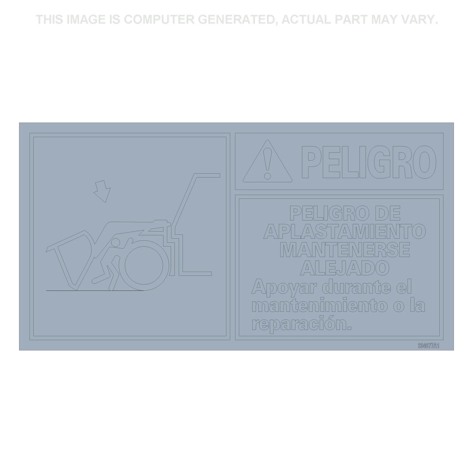 DANGER DECAL | CASECE | AMEA | EN