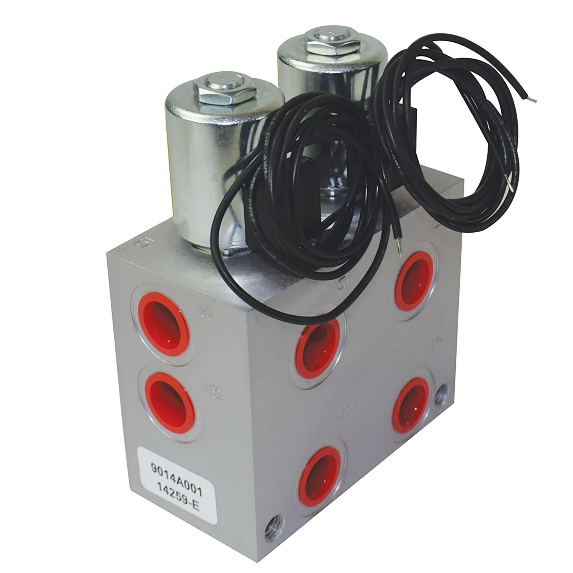 Solenoid Double Selector Valve - 2 Spools - 3000 PSI | NEWHOLLANDAG | CA | EN