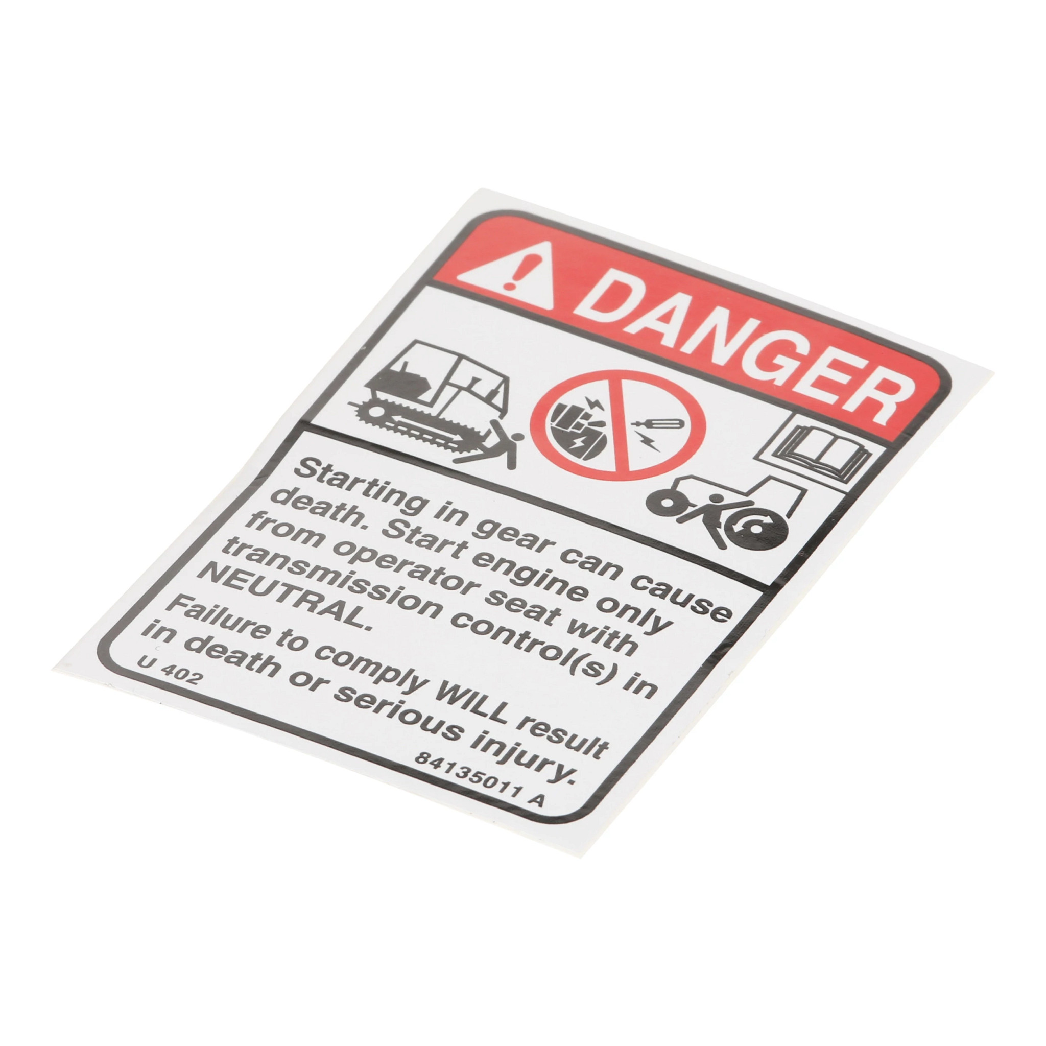 DANGER DECAL | CASEIH | US | EN