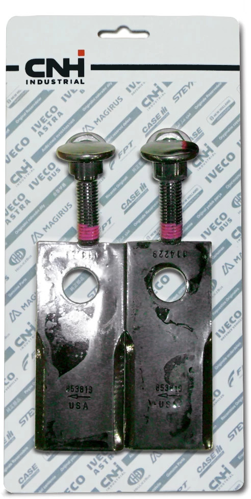 Rotary Disc Mower Knife Kit with Hardware - 7° Twist | DEFAULT | CA | FR