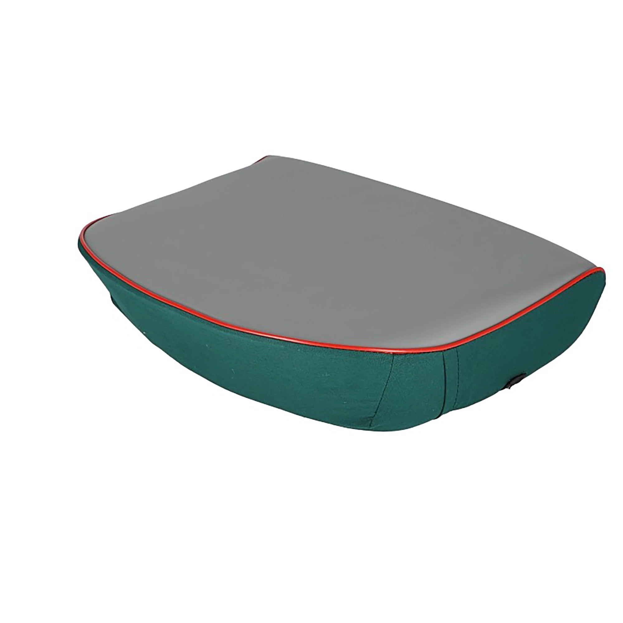 Seat Cushion - Gray Vinyl with Red Trim | NEWHOLLANDAG | US | EN