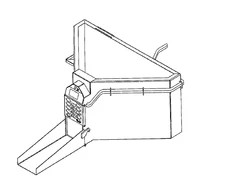 Godet à béton de 58 po C50, 0,5 yd³ | CASECE | CA | FR