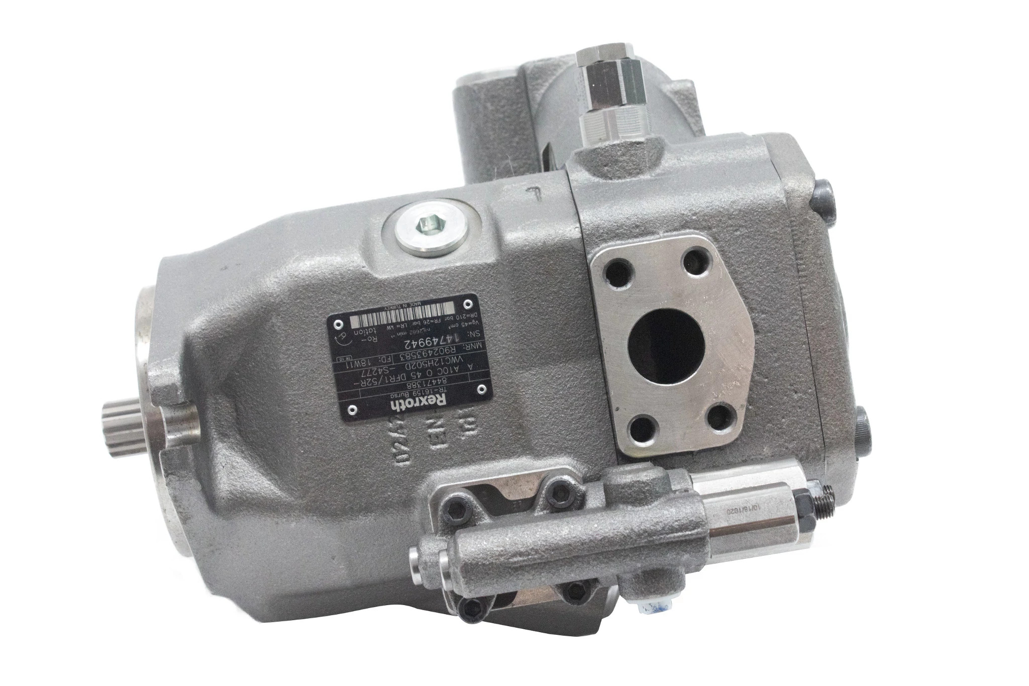84471388 | Hydraulic Double Pump - 45/57 cc - 3000 RPM | Case IH