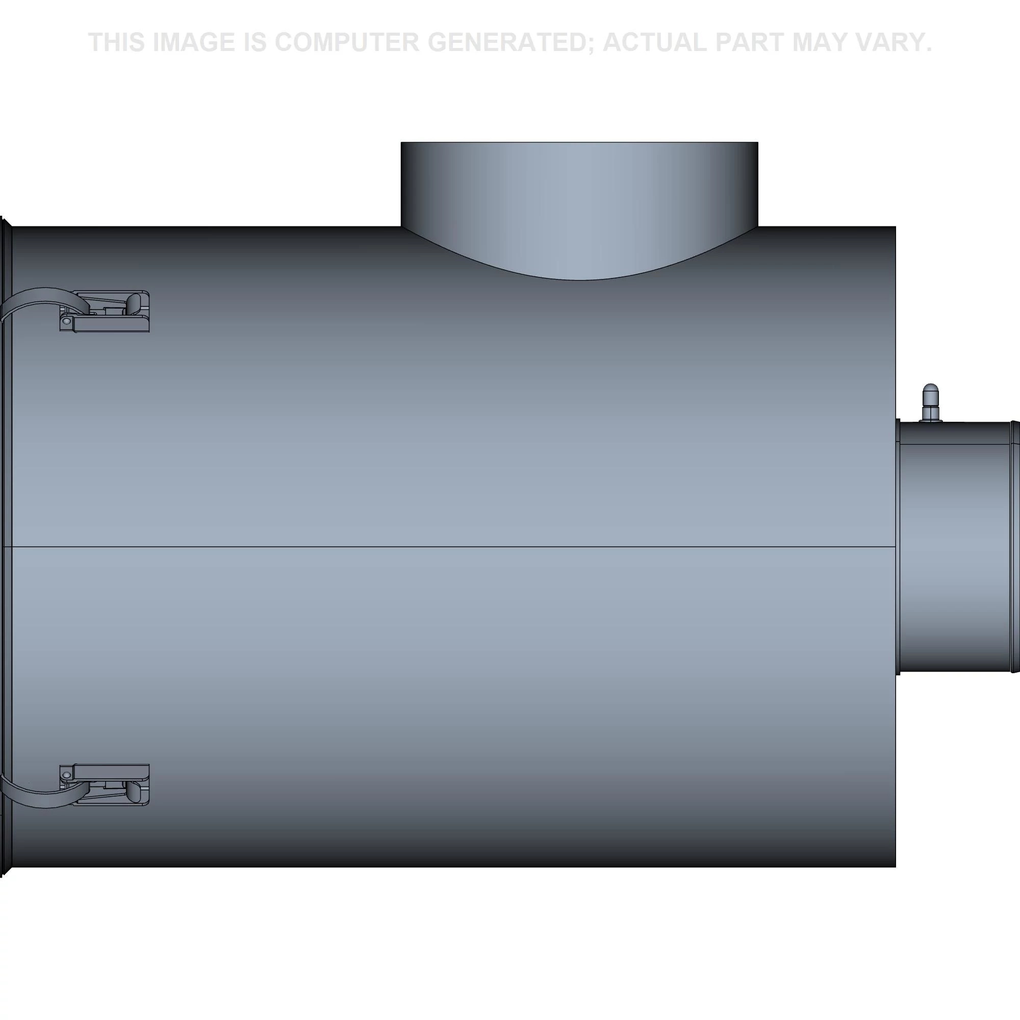 Conjunto do filtro de ar do motor - 726 mm C x 372 mm A x 456 mm L