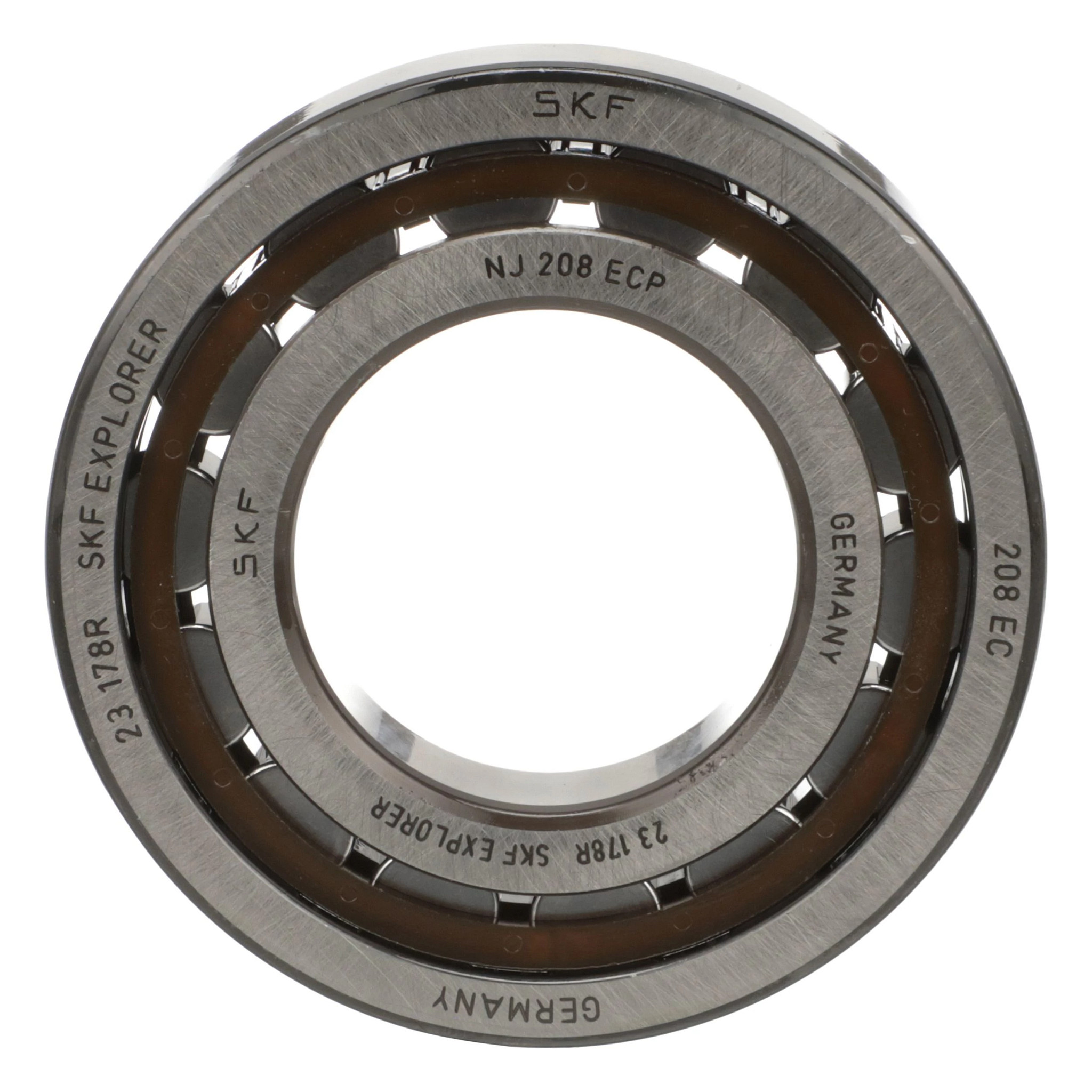 Rolamento do rolete cilíndrico - ISO NJ 208 ECP