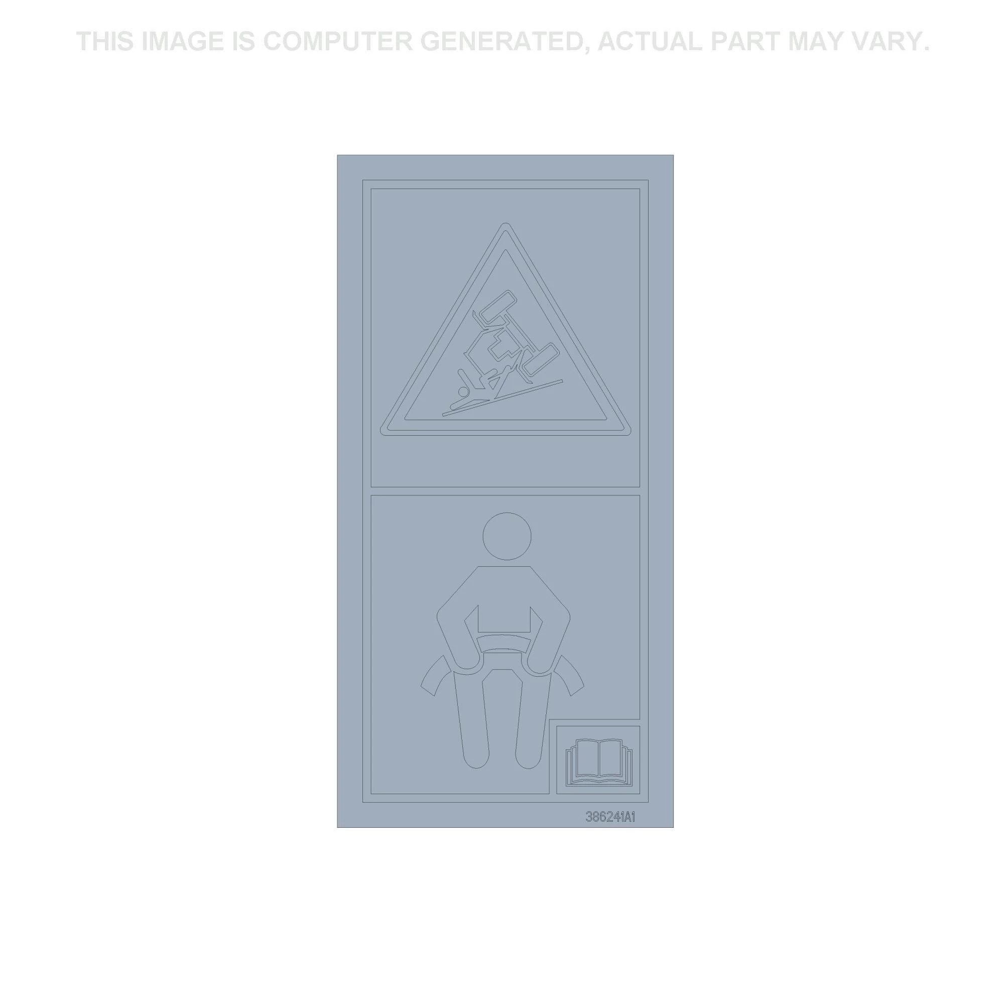 DECALCOMANIE ALARME | NEWHOLLANDAG | CA | EN