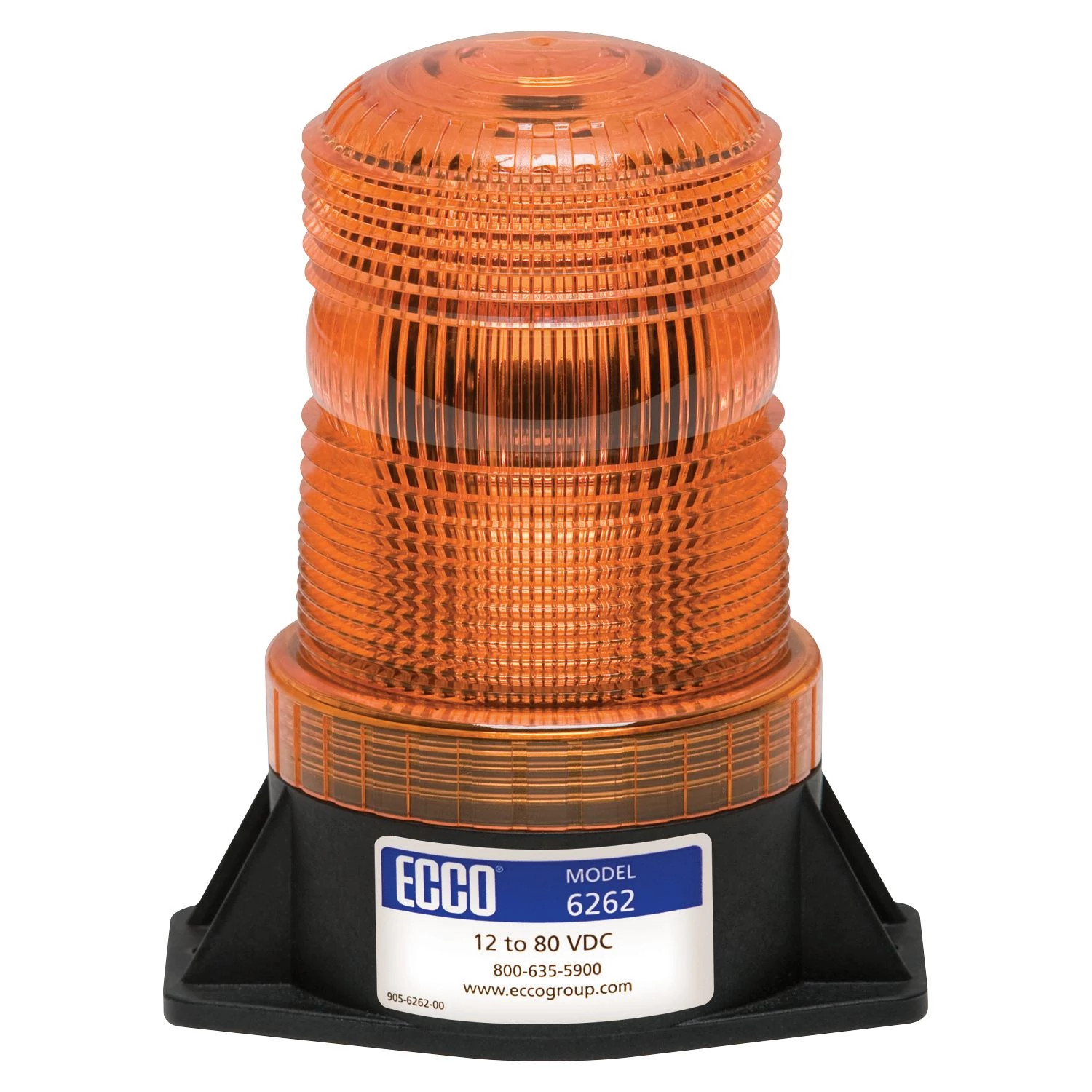 ECCO EC6262 Series Beacon - Amber Lens - Clear LED | CASEIH | US | EN