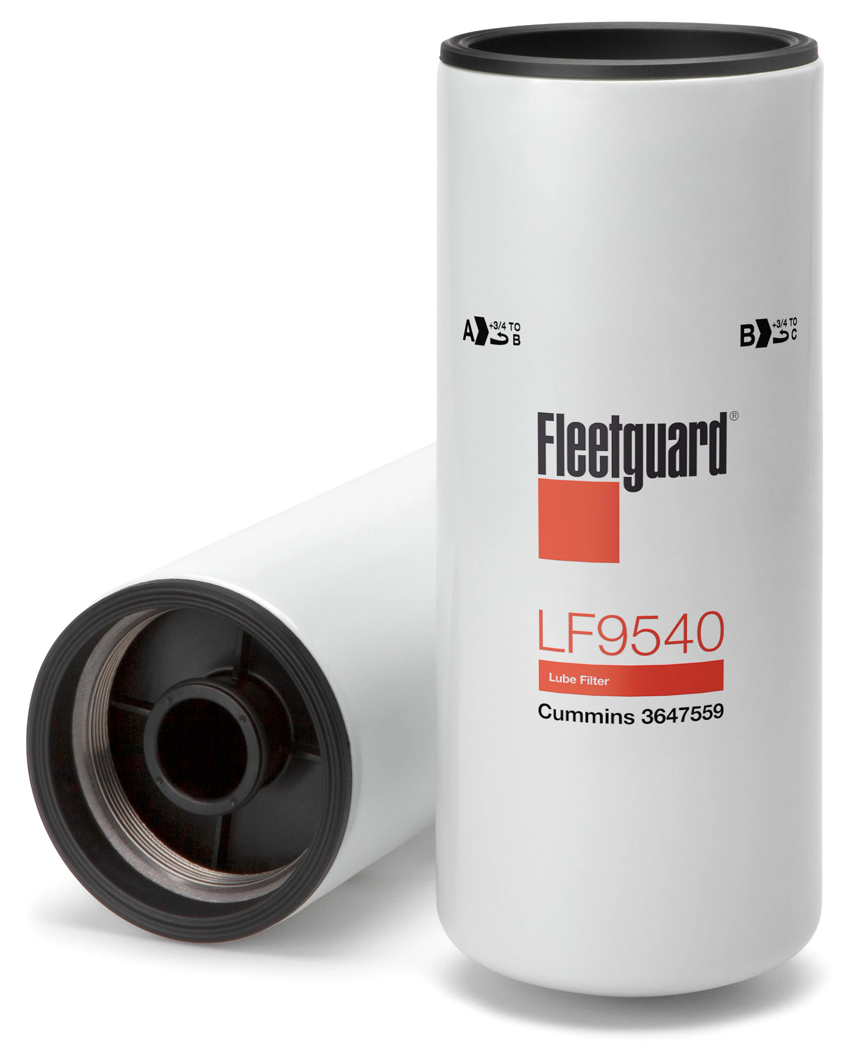 Fleetguard® Spin-On Lube Combo Filter - Full-Flow and Bypass | CASECE | US | EN