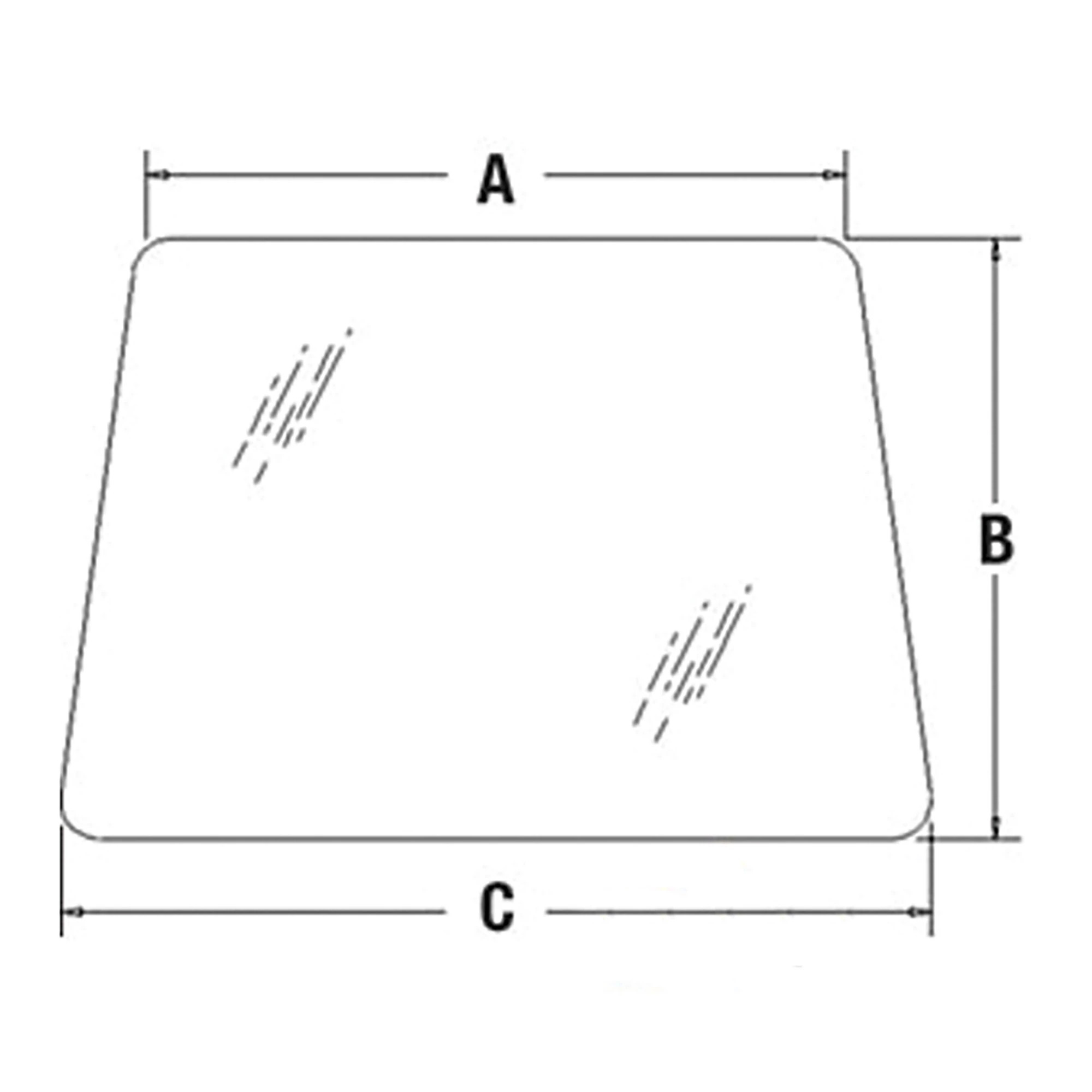Cab Glass - Tinted Windshield | CASEIH | US | EN