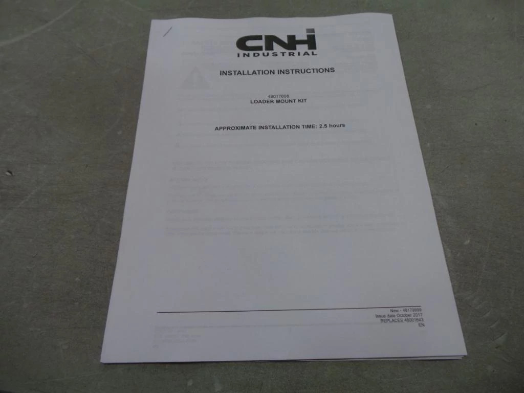 INSTRUCTION | NEWHOLLANDAG | IE | EN