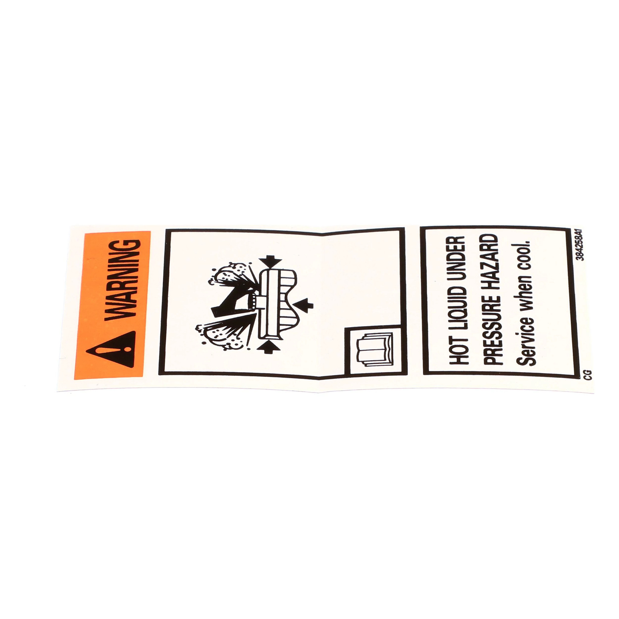 WARNING DECAL | NEWHOLLANDCE | CA | EN