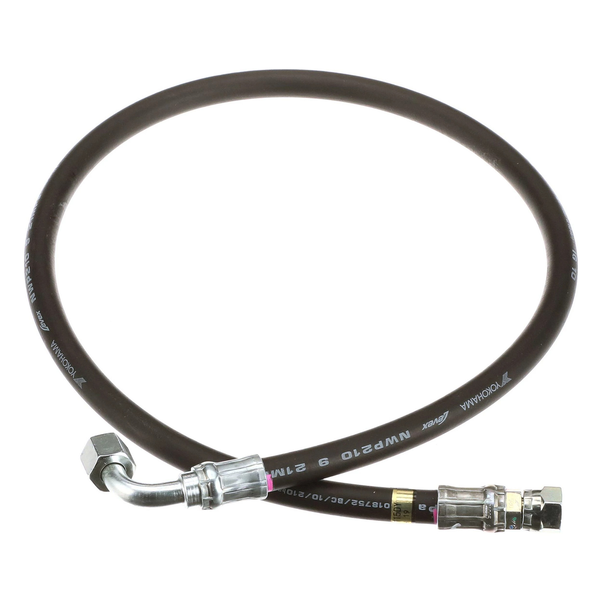 Dozer Hydraulic Line Hose - PF 3/8" - 9.5 mm ID x 16.9 mm OD x 1150 mm L