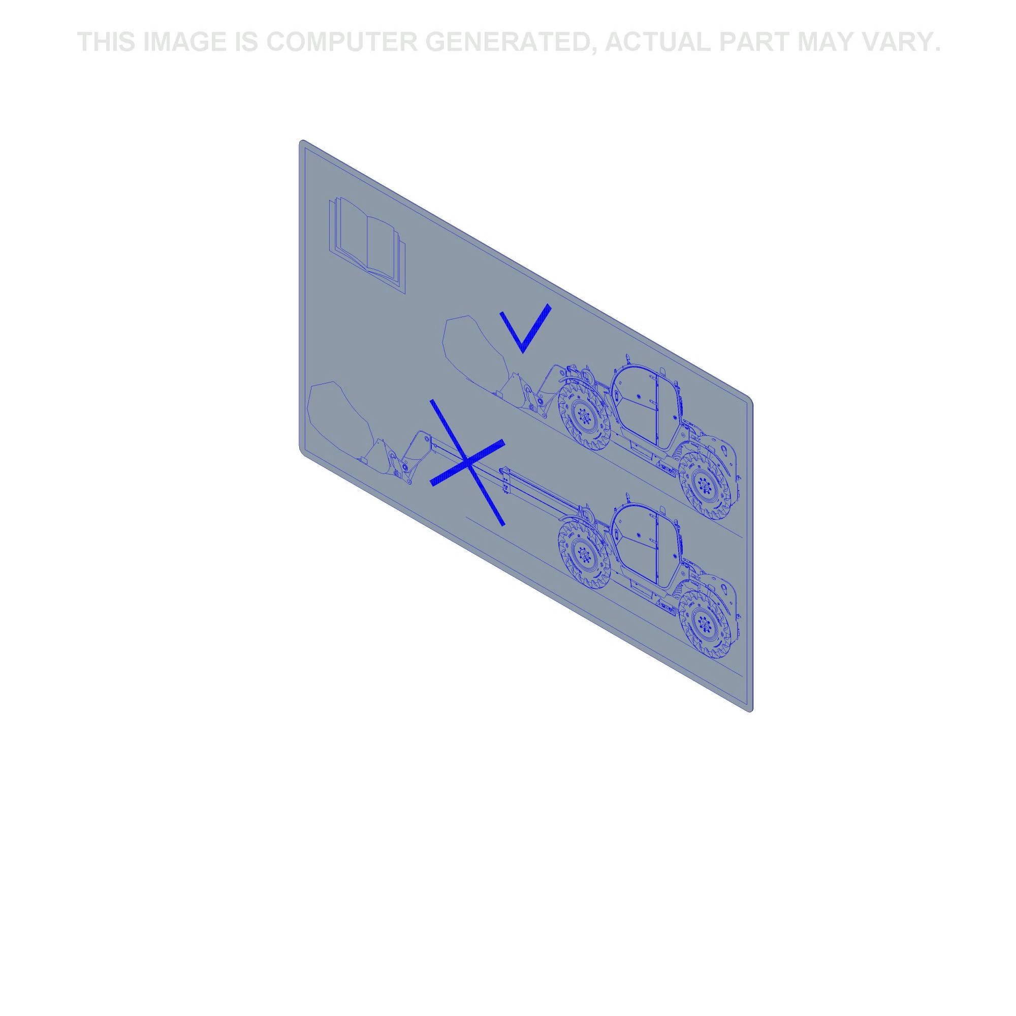 Caution Decal - Bucket Use | CASEIH | CA | EN