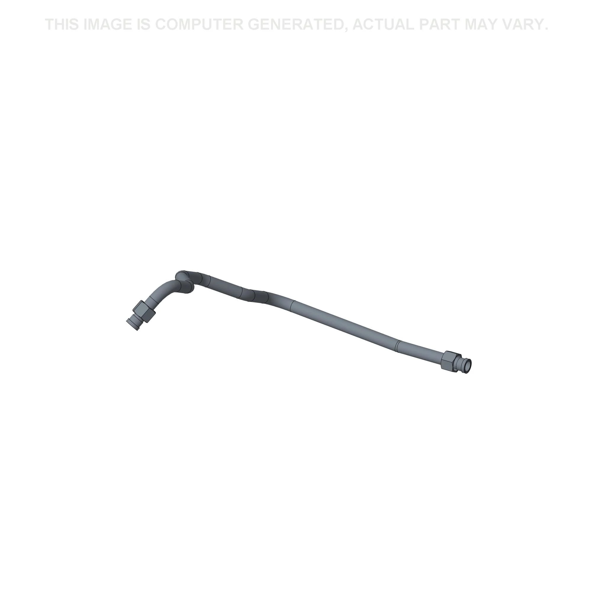 Loader Valve Outlet Tube - 25.4 mm OD