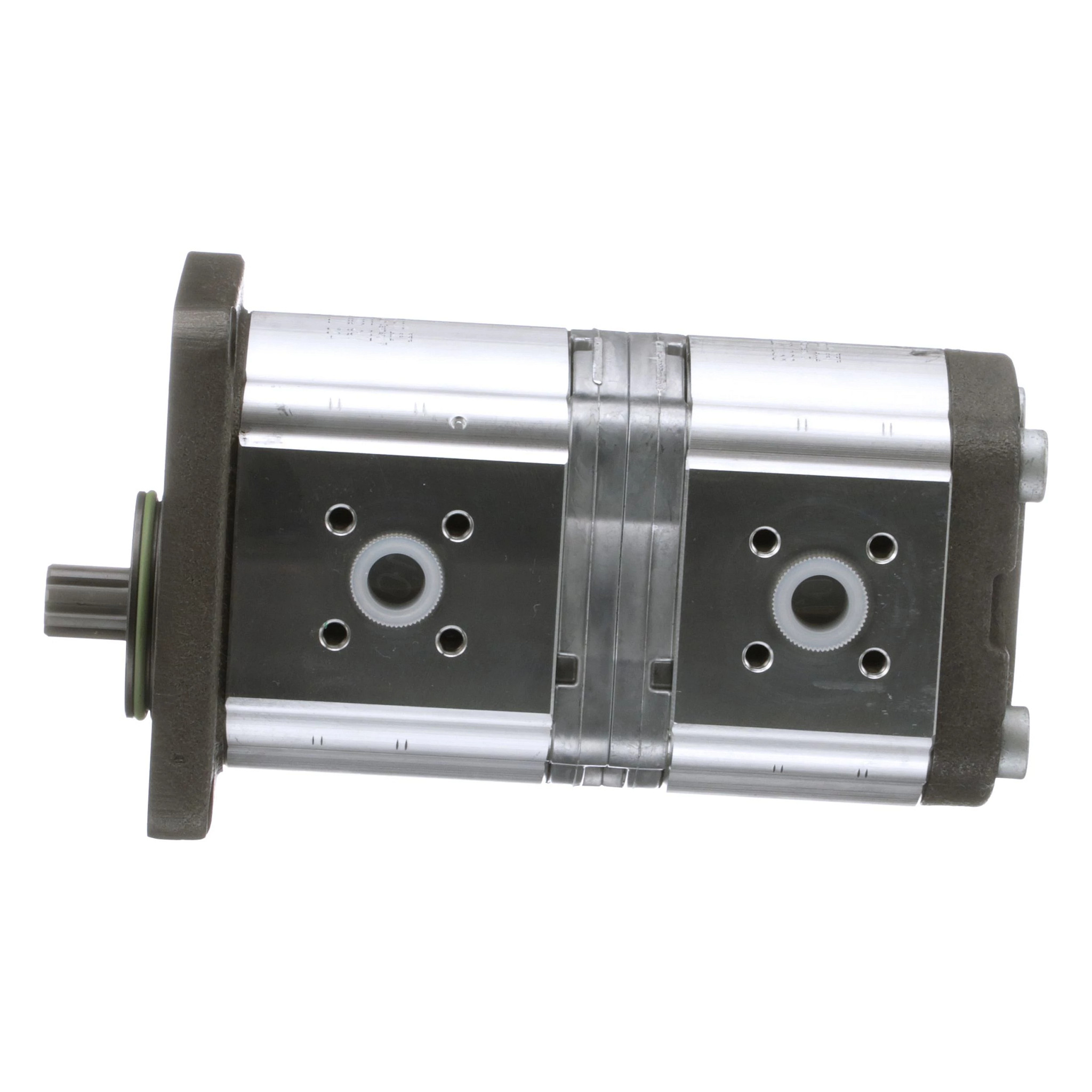 47129337 | Hydraulic Double Pump - 19.55/11.26 cc/rev - 2500 RPM