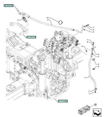 DIA KIT, TRACTOR | CASEIH | DE | DE