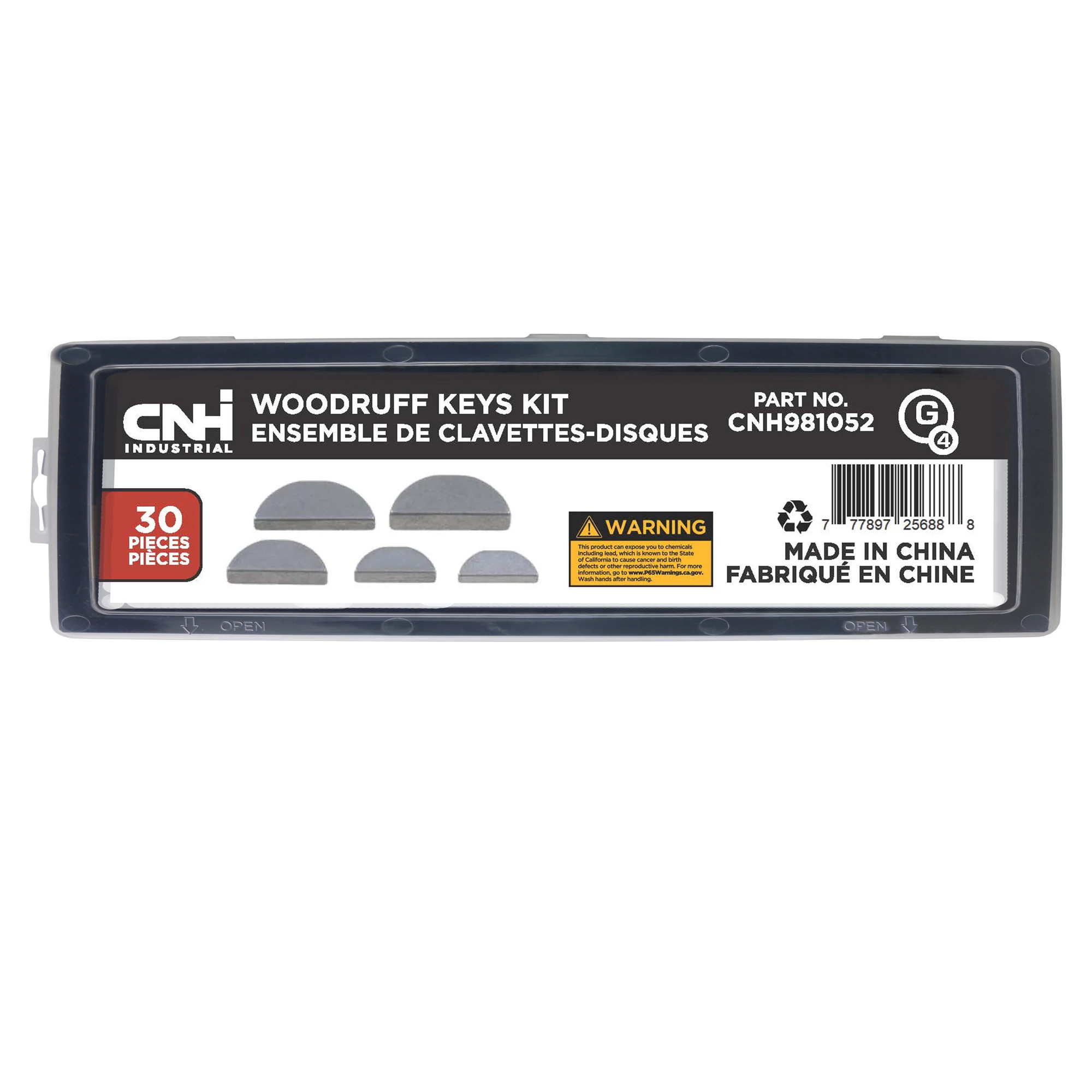 Woodruff Keys Kit - 30 Pieces | CASECE | CA | EN