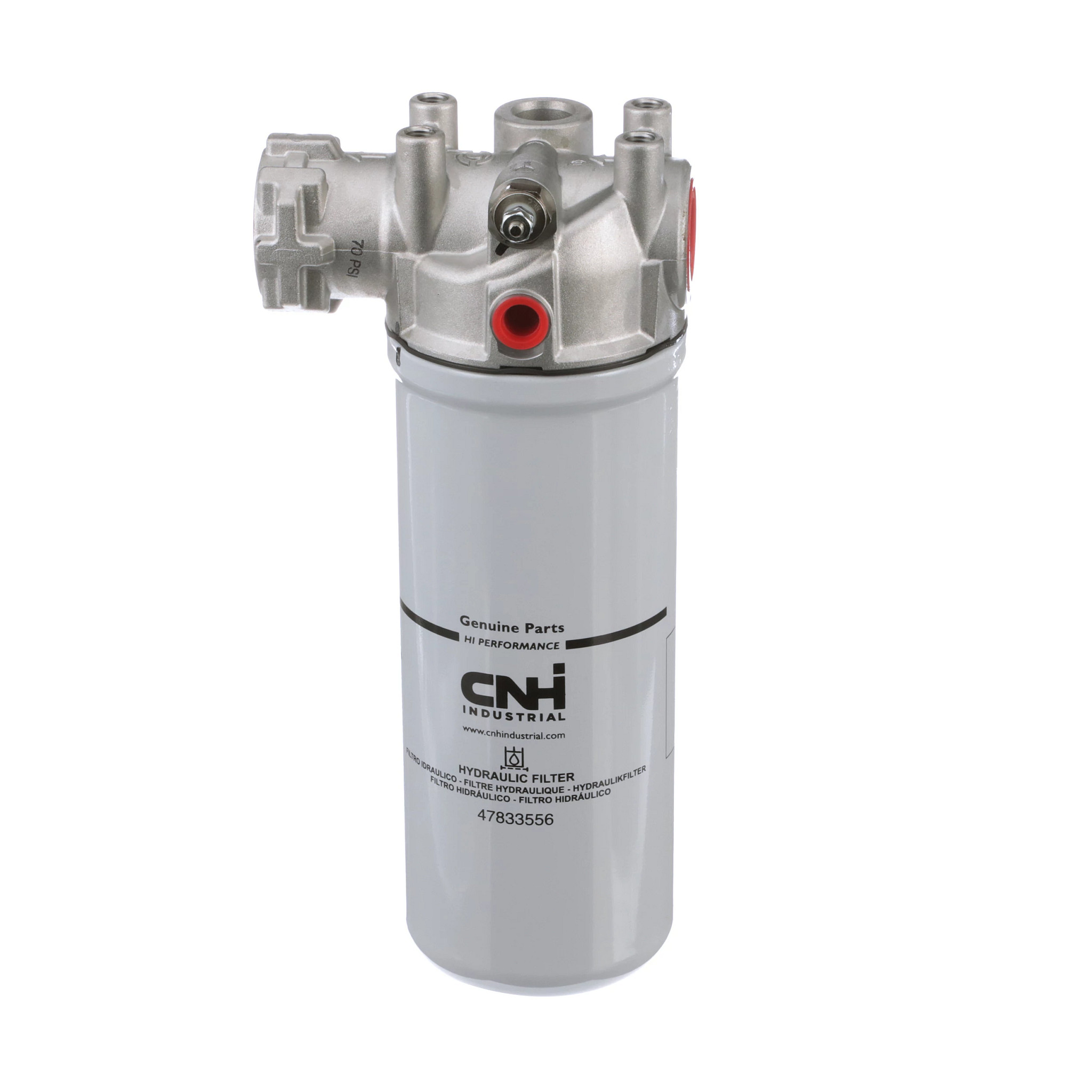 Conjunto do filtro hidráulico com prensa traseira | NEWHOLLANDCE | BR | PT