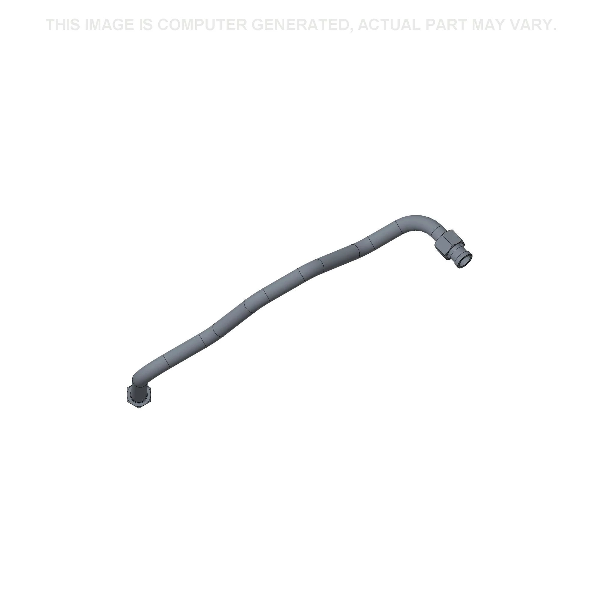 Loader Valve Outlet Tube - 25.4 mm OD