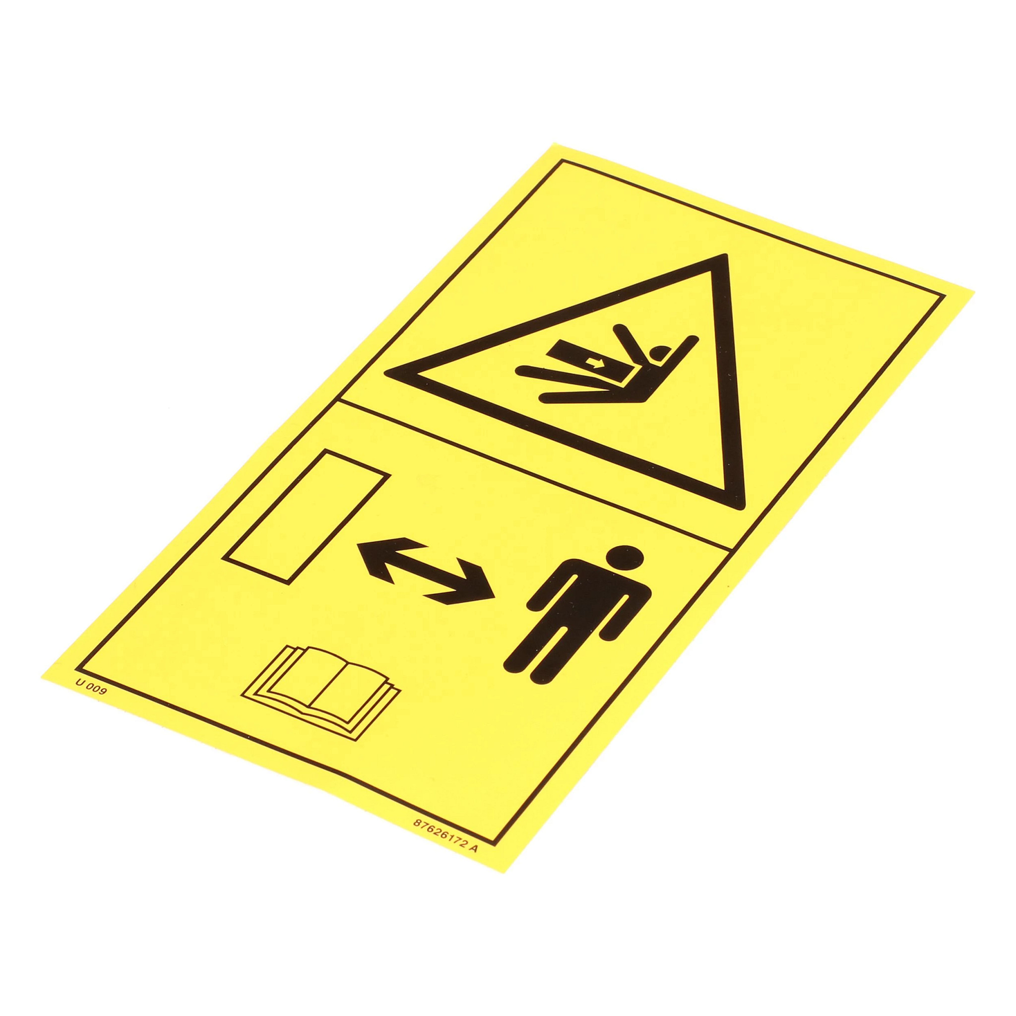 WARNING DECAL | NEWHOLLANDAG | AU | EN