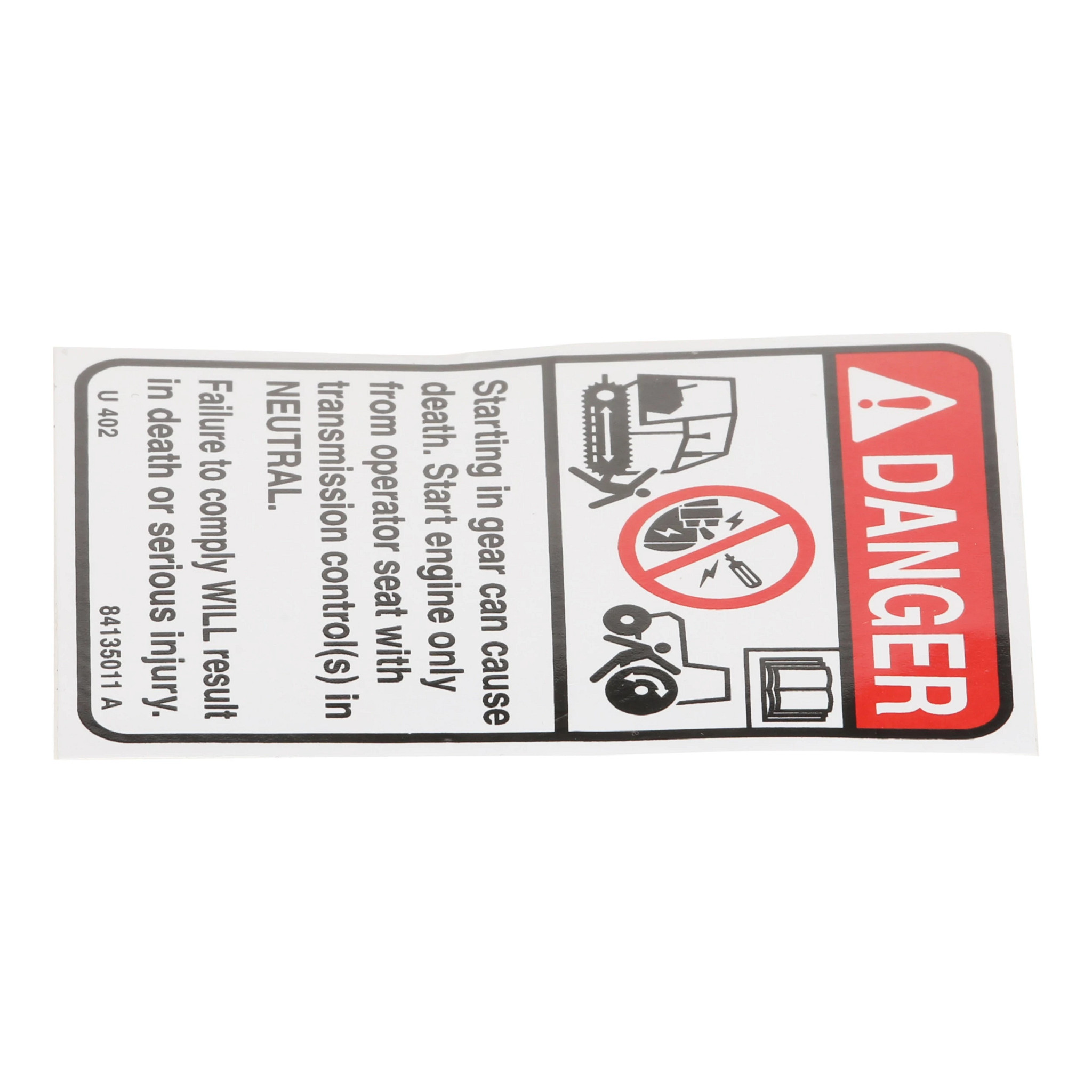 DANGER DECAL | CASEIH | US | EN