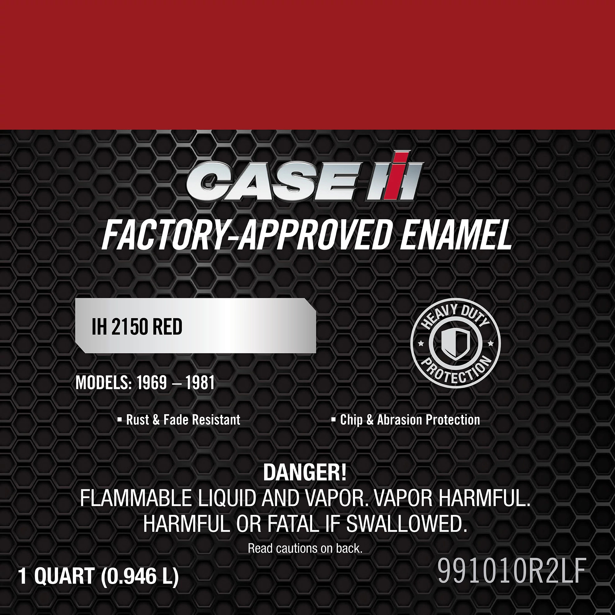 2150 Peinture émail rouge - Bouteille d'1 pte/946ml | CASECE | CA | FR