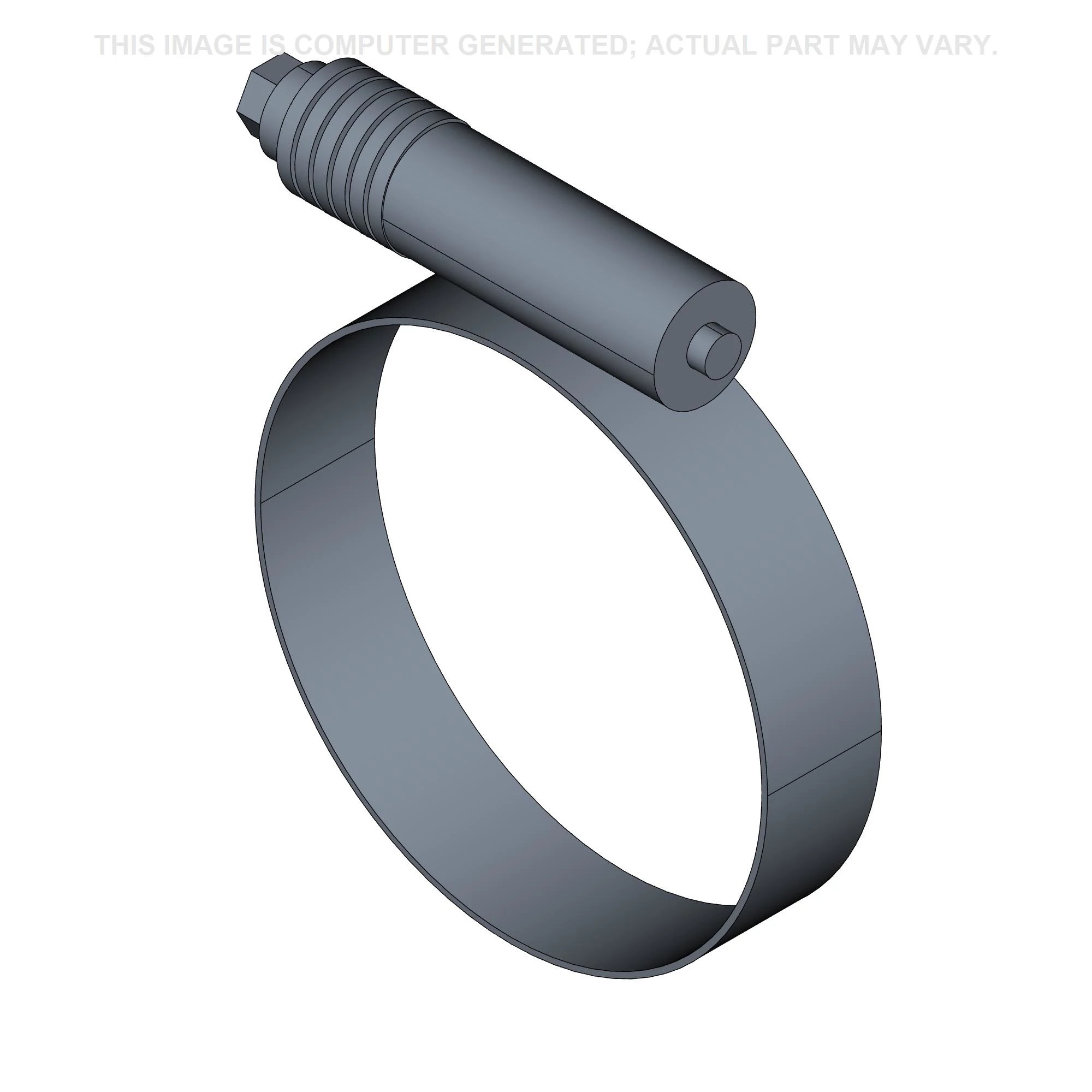 Collier de serrage de flexible à vis sans fin robuste avec revêtement – 2,75/3,625 | NEWHOLLANDAG | CA | FR