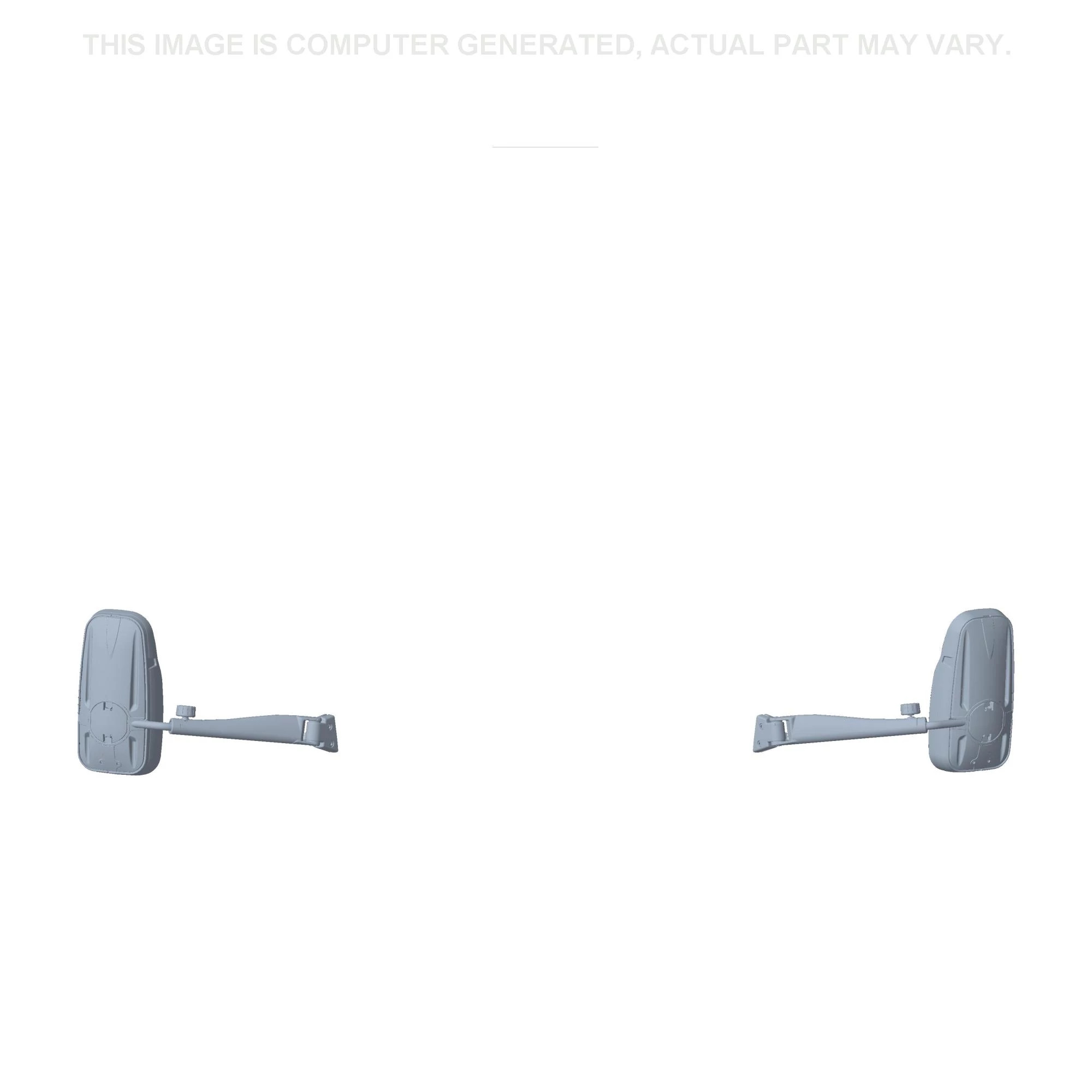 Kit de retrovisores largos traseiros - 2 retrovisores