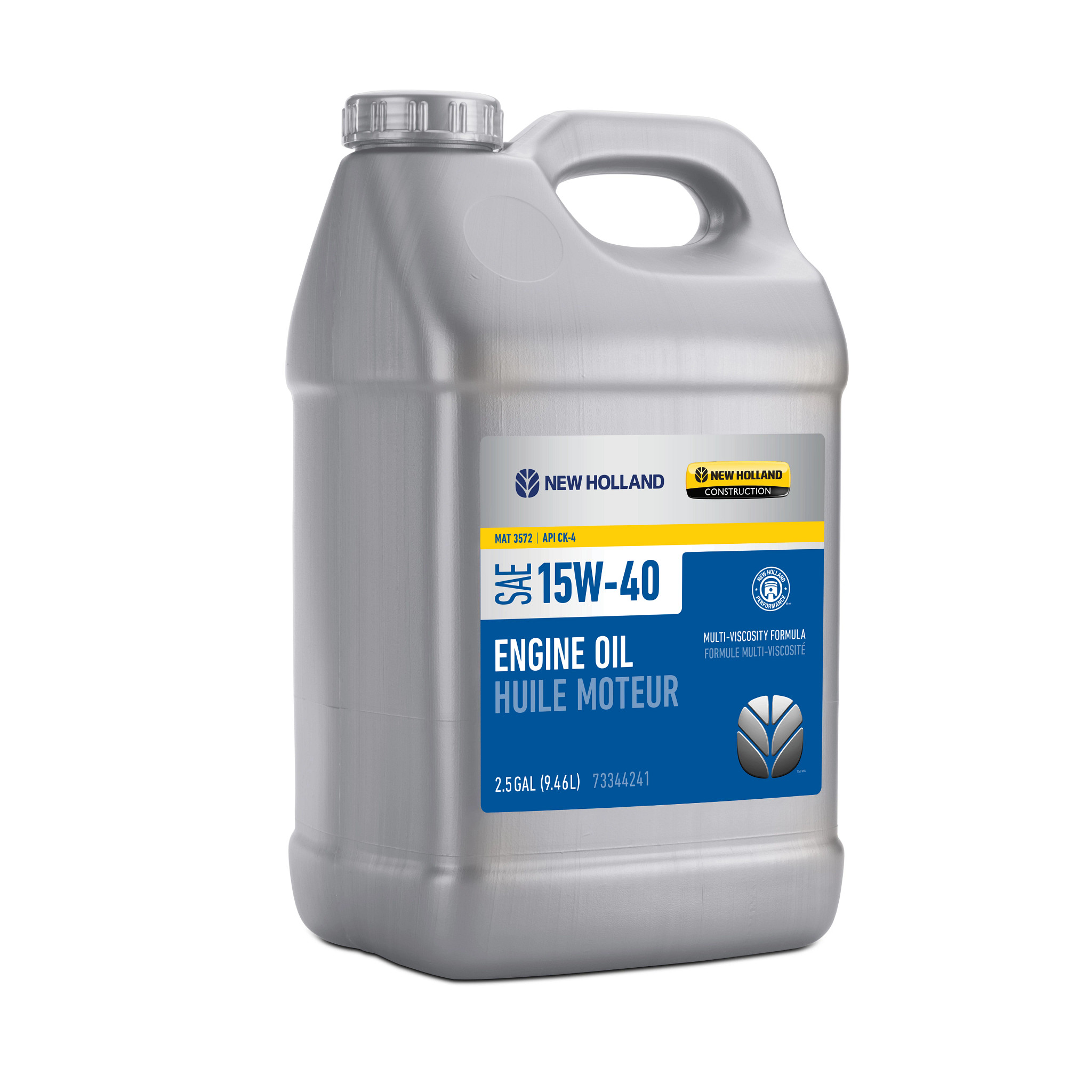 73344241 | Engine Oil - 15W-40 - MAT 3572 - 2.5 Gal./9.46 L